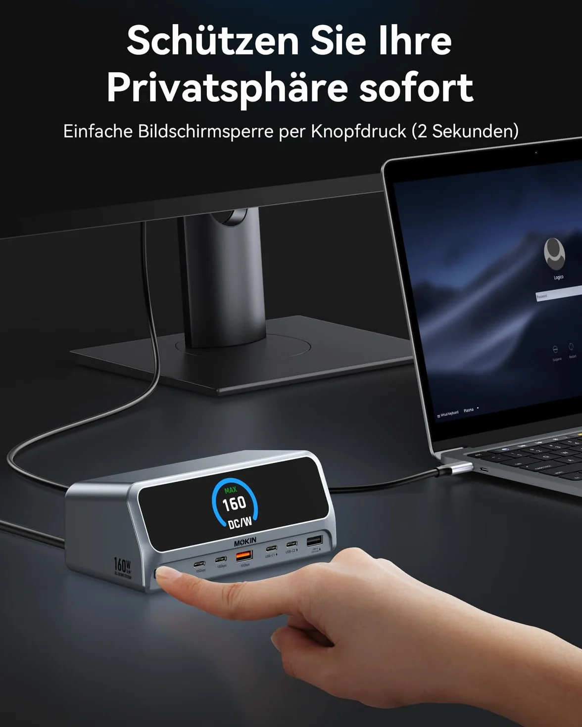 Stacja dokująca USB c adapter