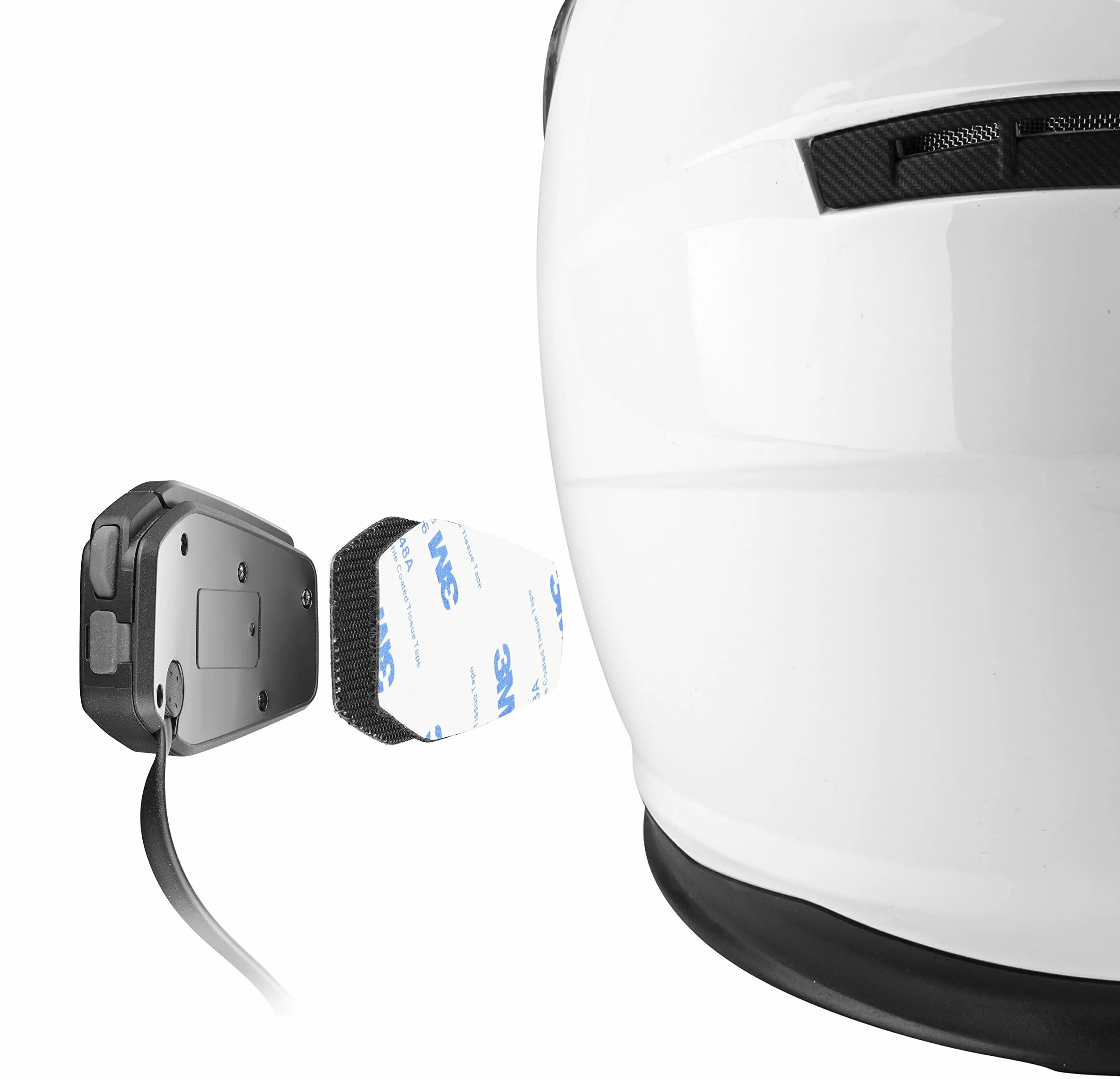 INTERPHONE Cellularline UCOM16 | SINGOLO | Interfono Tecnologia Mesh 2.0 e Bluetooth 5.0, Uso Gruppo 24 Piloti, Distanza 1,6Km, Autonomia Fino a 15 Ore, Mp3, GPS, Impermeabile IP67, Universale.