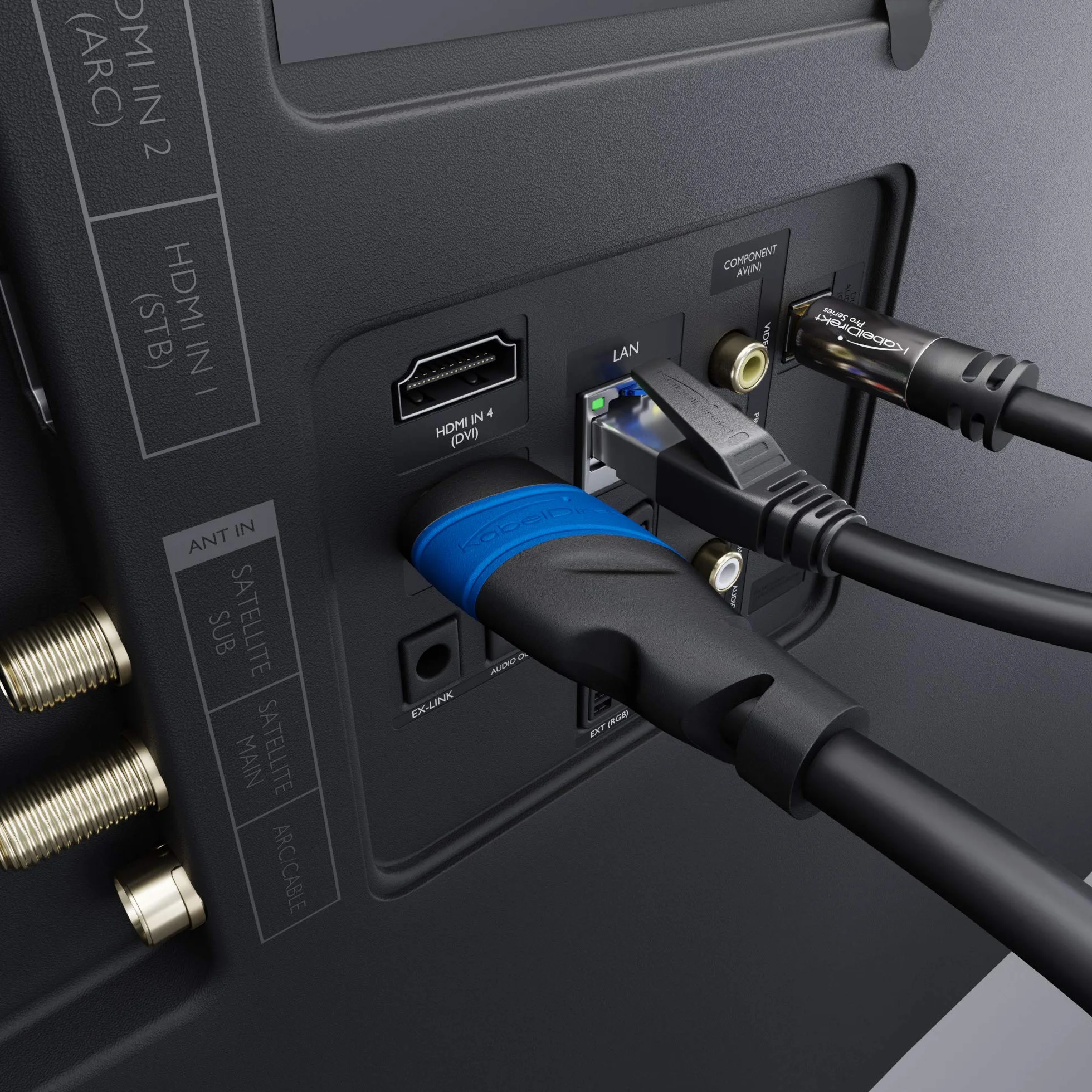 KabelDirekt Kabel HDMI 8K 6m Obsługuje 10K 8K 60Hz 4K 120Hz do TV PC PS5 Xbox Switch