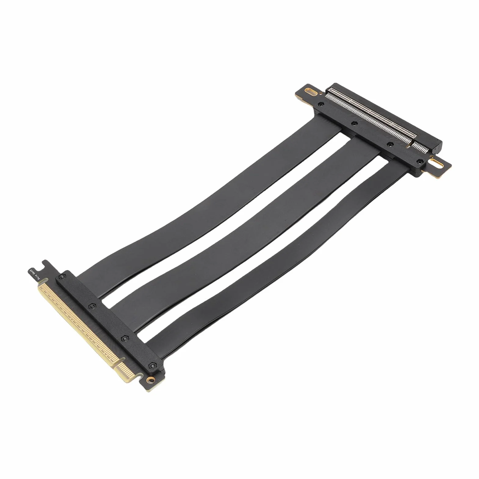 Annadue Kabel Przedłużający PCIe 5.0 X16, Elastyczny Przedłużacz Karty Graficznej GPU 128 Gb/s, Kabel Riser Gen 5 do Pionowego Montażu Karty Graficznej z Ekranowaniem EMI (20 cm)