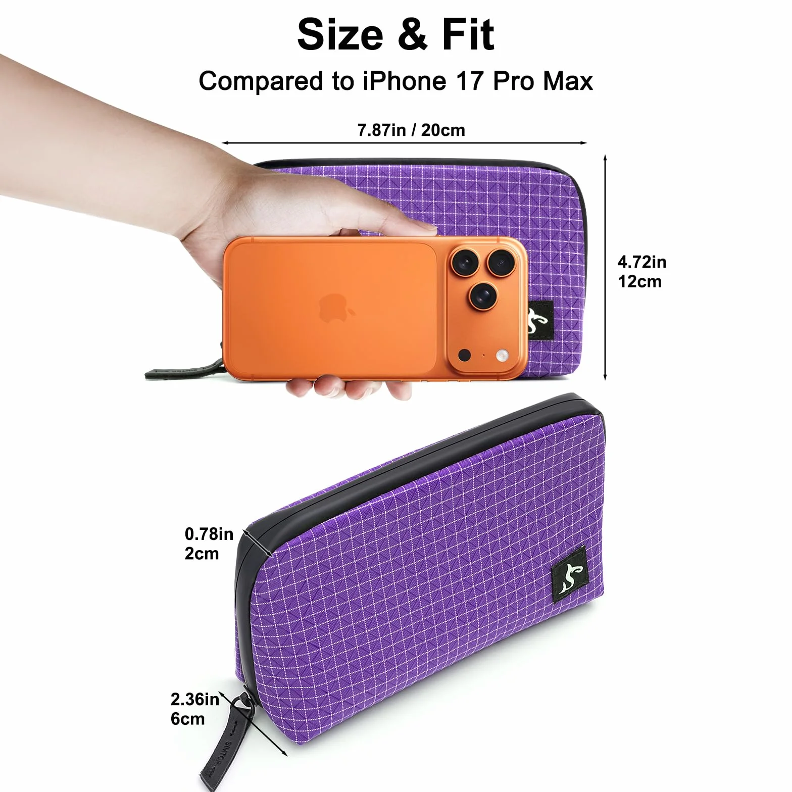 SIMTOP Torba na kable, mała, wodoodporna torba na kable, organizer do podróży, torba na elektronikę, organizer na ładowarki USB, myszy, ładowarki do telefonu, akcesoria do telefonu, powerbank