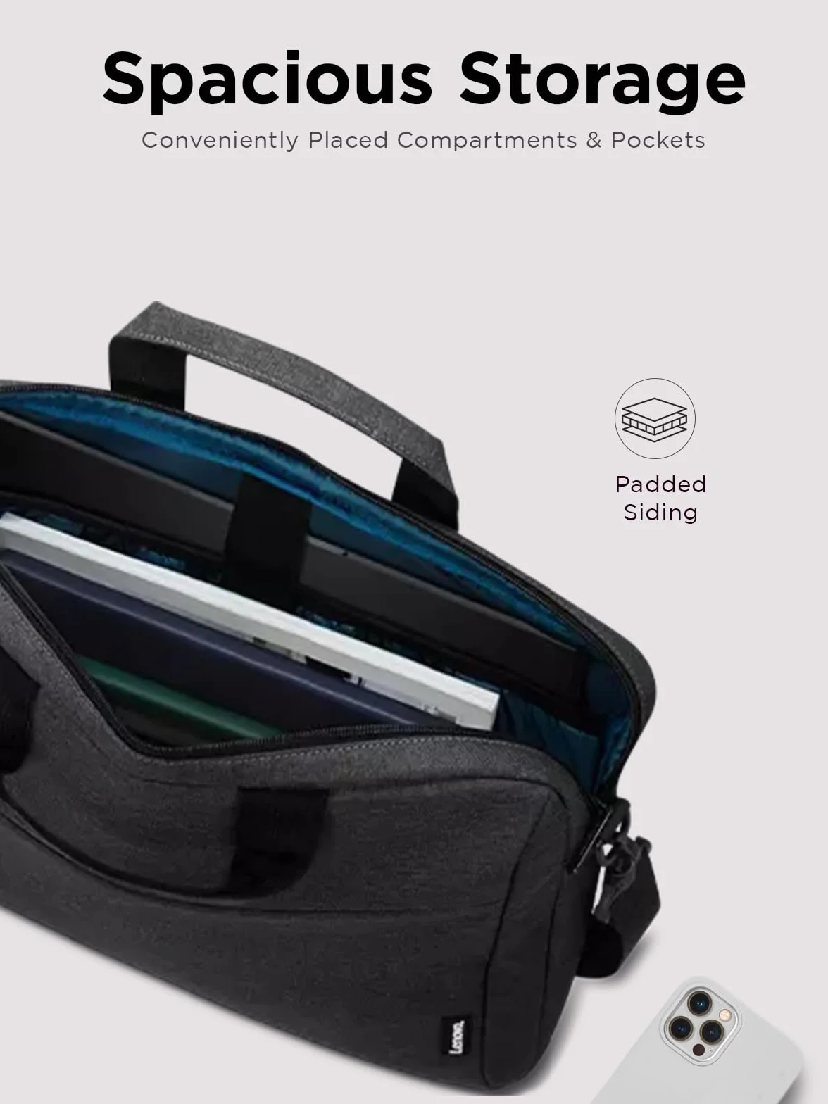 Lenovo T210 Casual Topload Notebooktasche für15.6