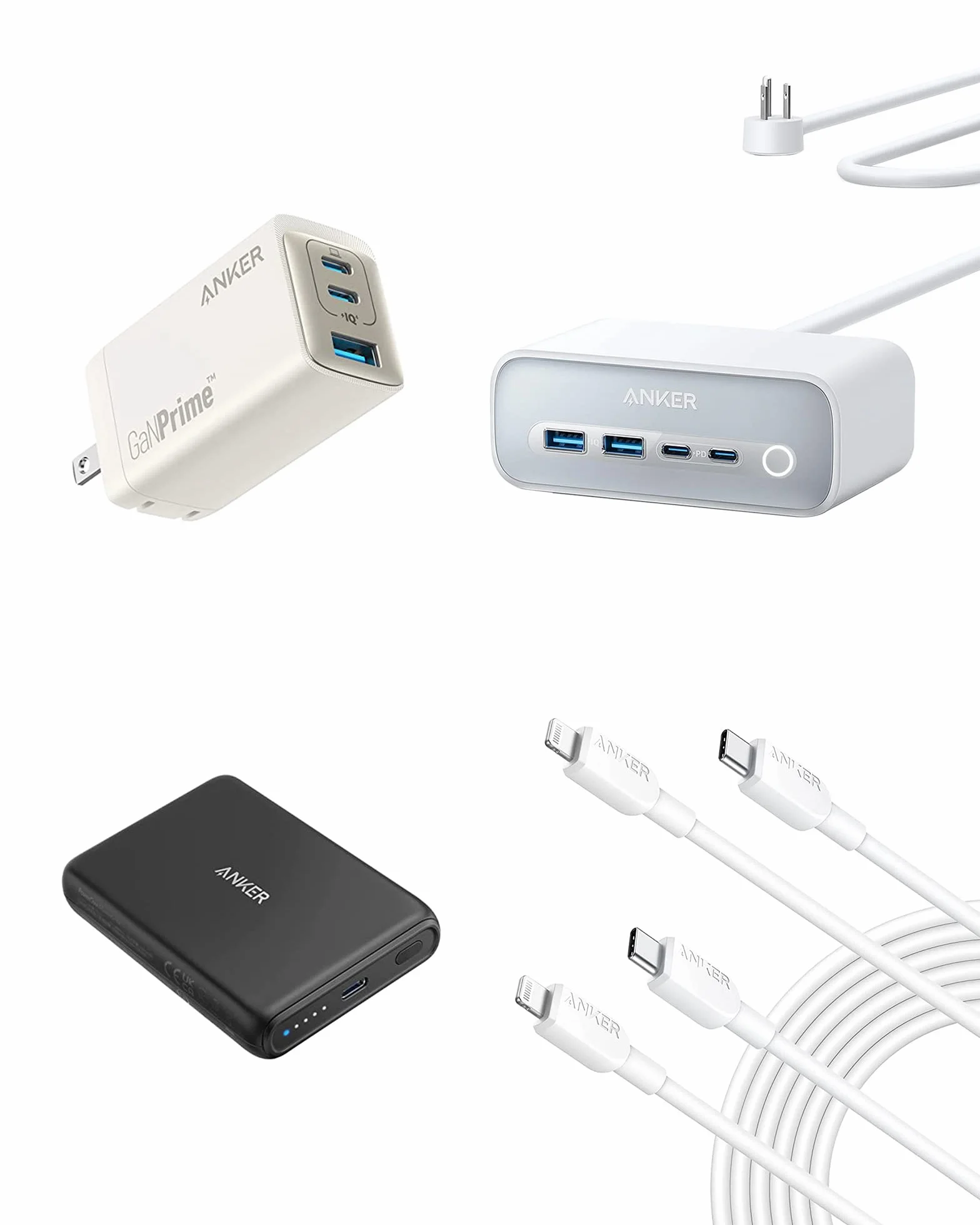 Kabel do ładowarki Anker iPhone, PowerLine II Lightning Cable (3ft / 0.9m), prawdopodobnie najbardziej wytrzymały kabel na świecie, certyfikat MFi dla iPhone 14/13/12/11/X/XR/XS/8/7/6, czarny