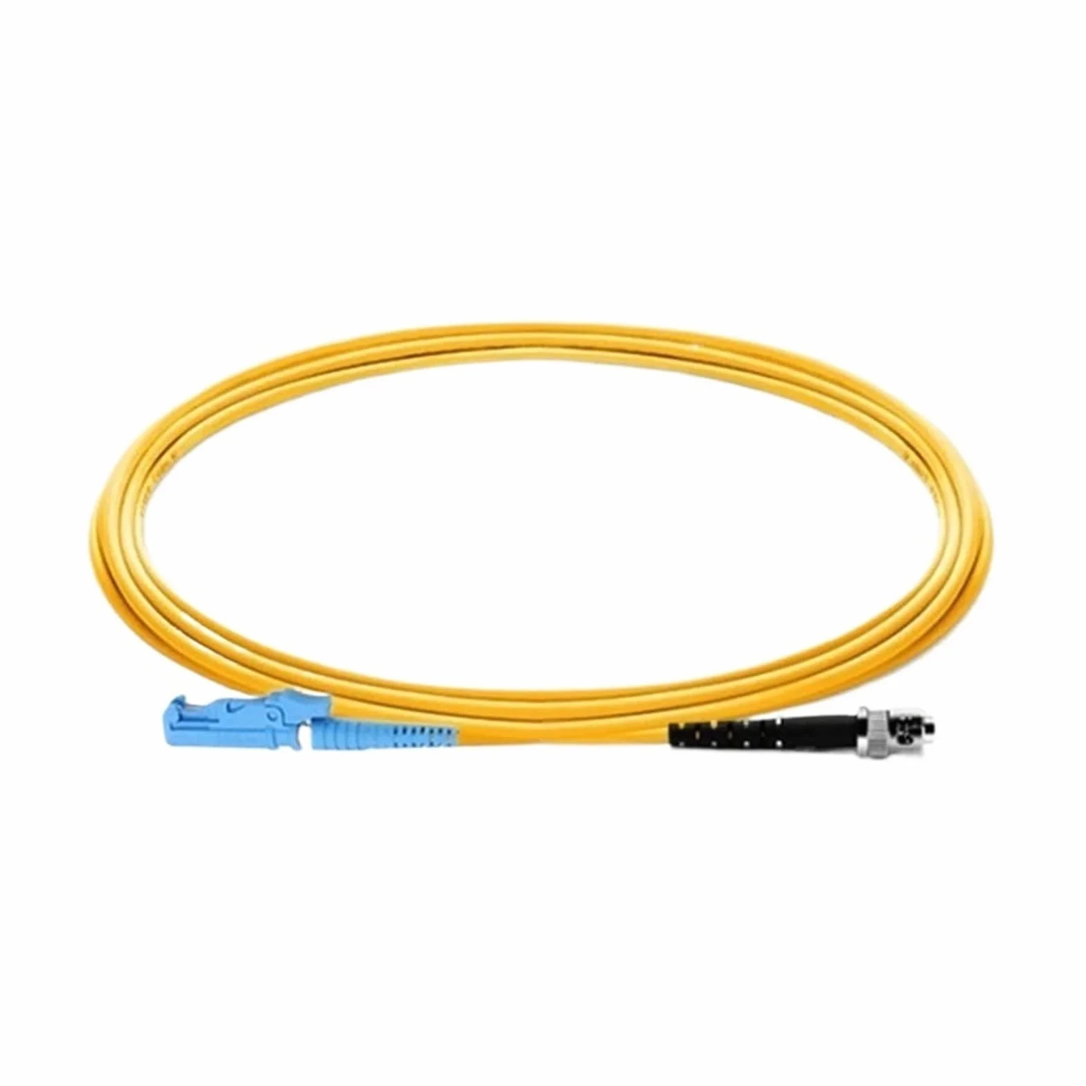 E2000 do ST simplex jednomodowy światłowodowy kabel krosowy 1-50 m 9/125 um światłowodowy kabel krosowy (E2000-ST UPC 5 m 10 szt.)