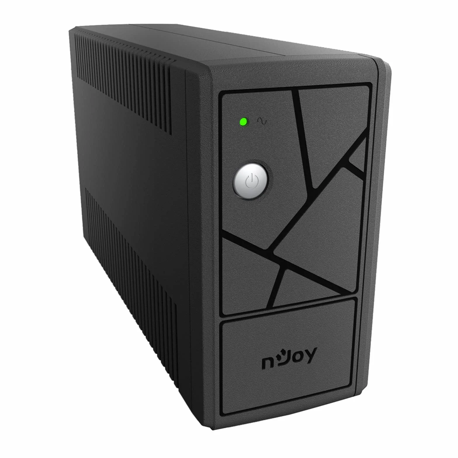 nJoy Keen 600VA Grupa ciągłości 360 W, technologia linii interaktywnej, symulowana fala sinusoidalna, AVR, USB, 2 wyjścia Shuko, Rj11 RJ45 In/Out, oprogramowanie do zarządzania UPS, 1 bateria