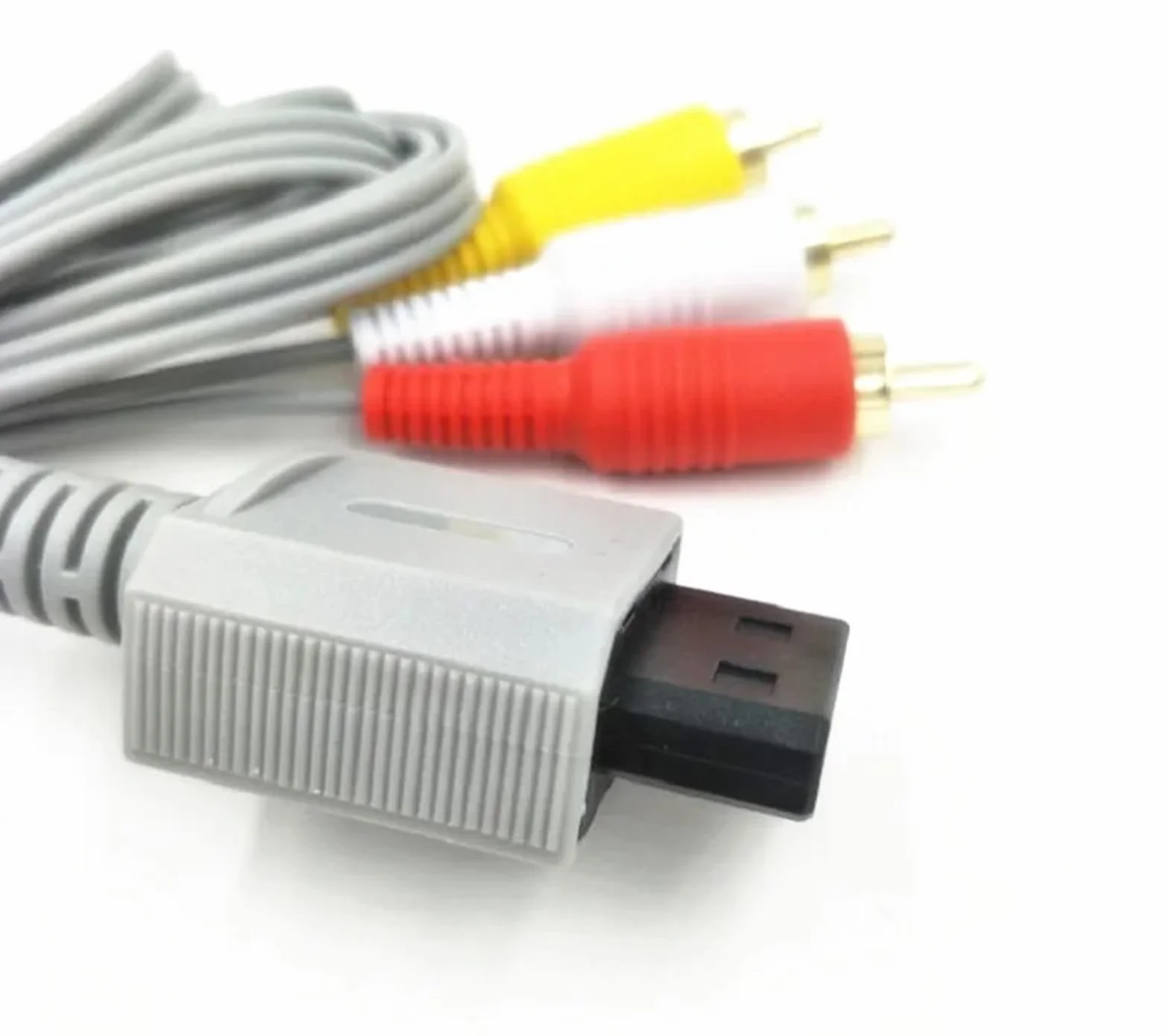 Uniwersalny kabel 50 sztuk do konsoli kontrolera Nintendo Wii, kompozytowy kabel audio i wideo AV for Will