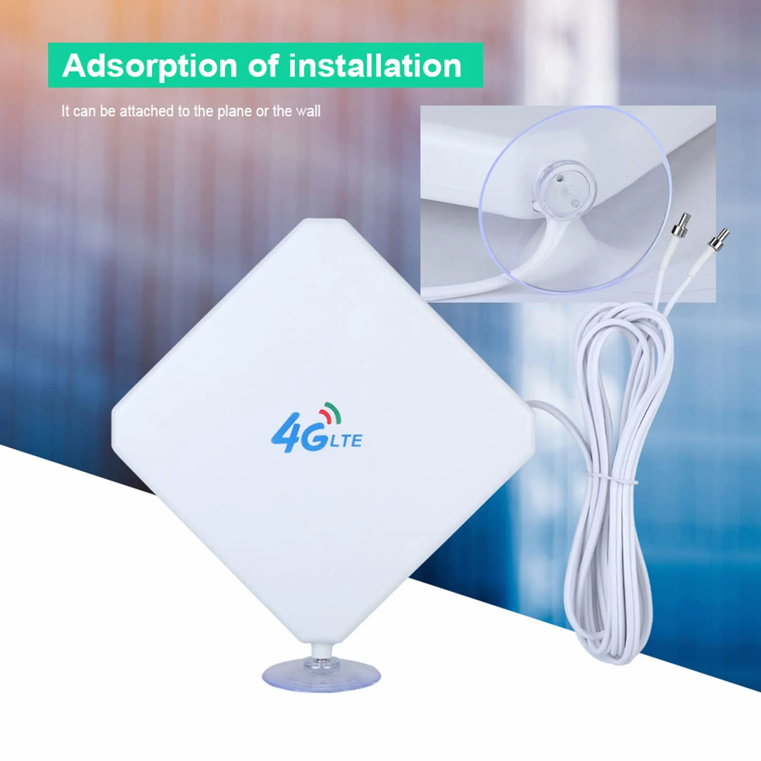 4G LTE 3G 4 wysoka wydajność antena 35 dBi wzmacniacz sieciowy, 4 G LTE WiFi Router wzmacniacz sygnału, biały