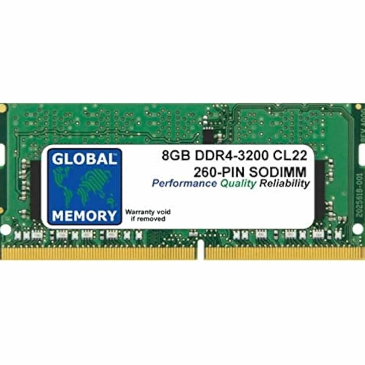 8GB DDR4 3200MHz PC4-25600 260-PIN SODIMM PAMIĘĆ RAM DLA LAPTOP/NOTNIKI