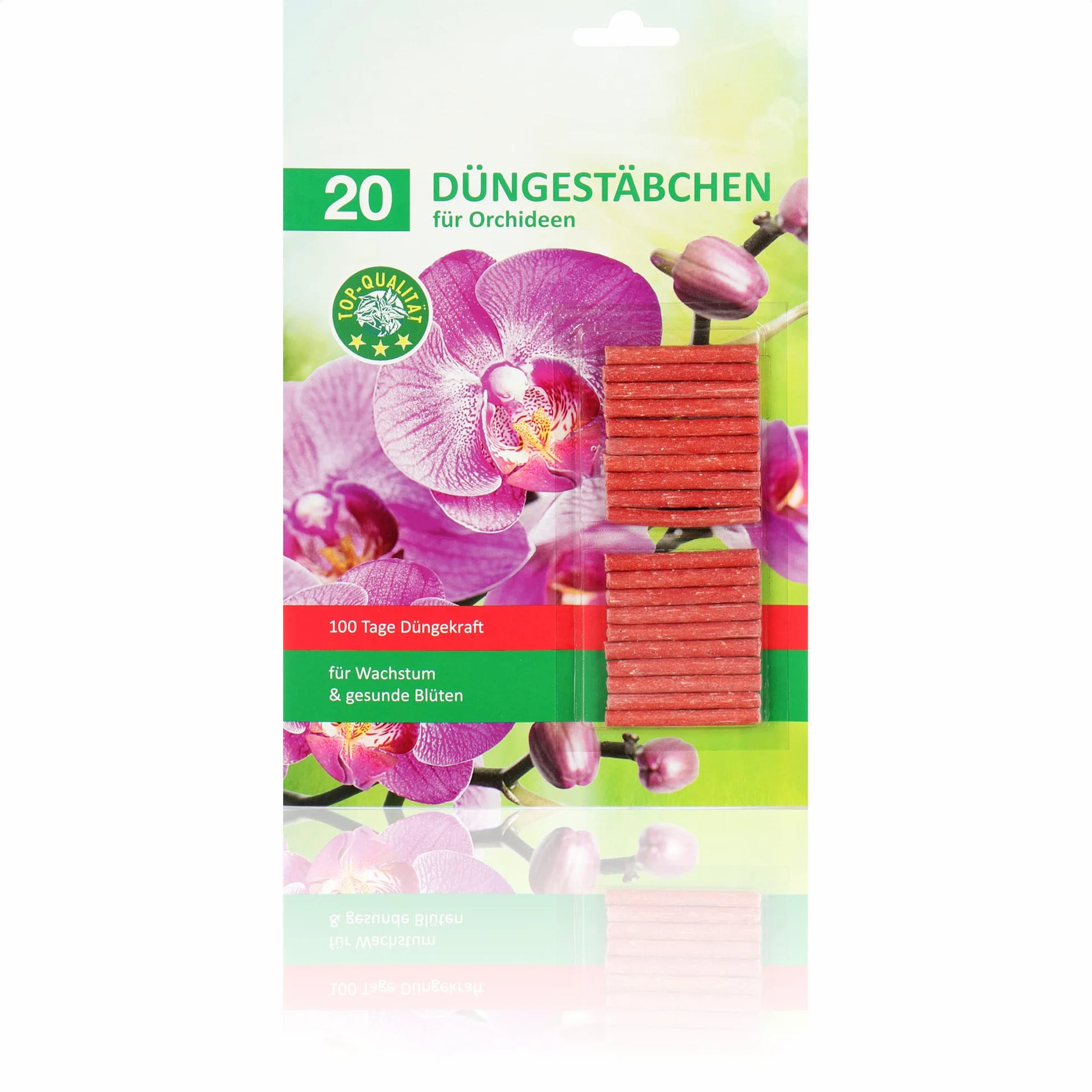 COM-FOUR® 80x pałeczki nawozowe do storczyków, zbilansowany nawóz
