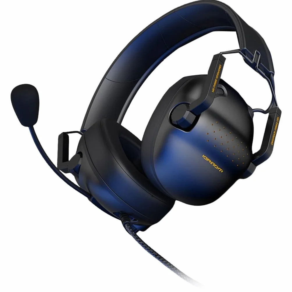 Zestaw słuchawkowy do gier USB 7.1 Surround Sound do PC słuchawki nauszne z mikrofonem z redukcją szumów, gra, muzyka, przewodowe
