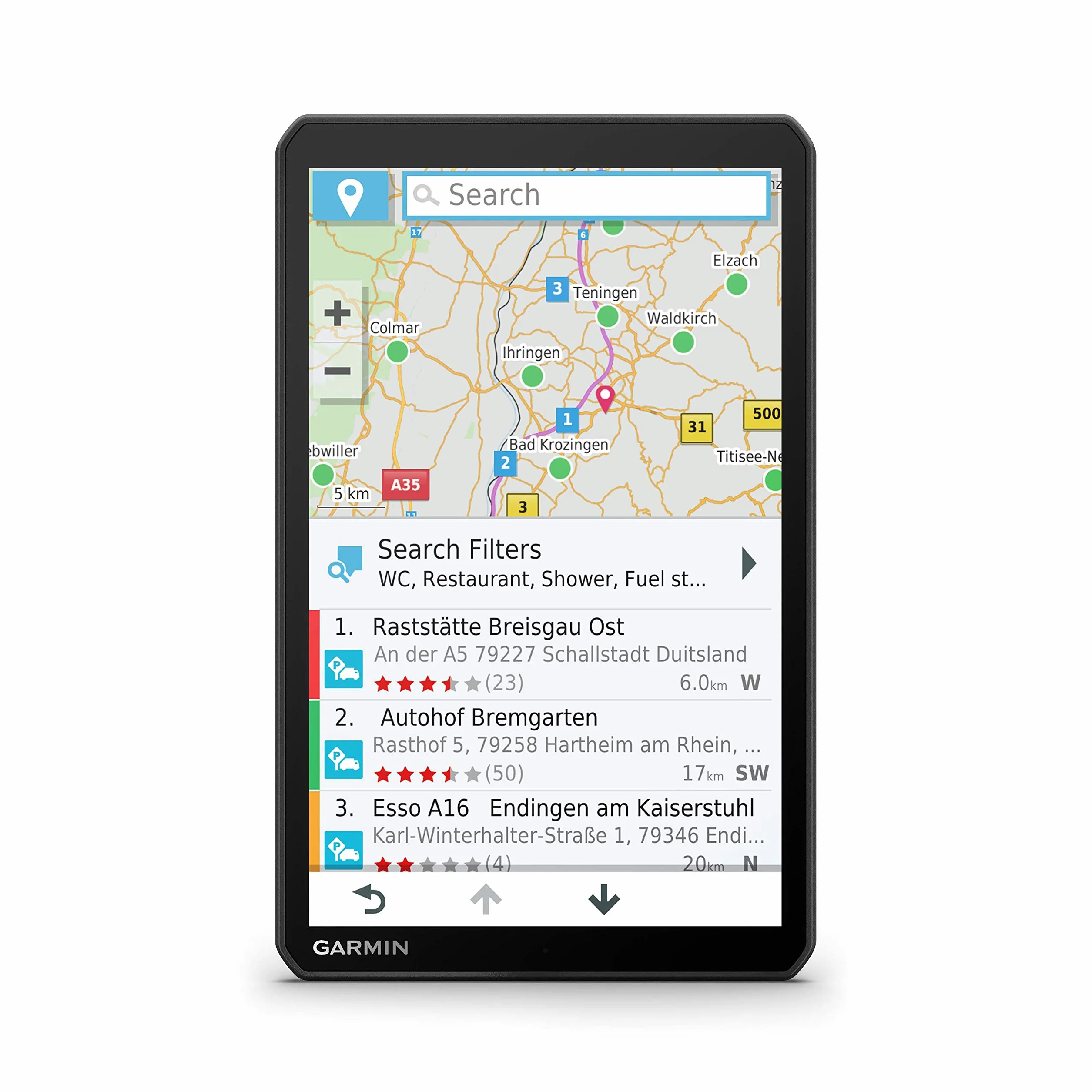Garmin dēzl LGV800 MT-S nawigacja do samochodów ciężarowych z ekranem dotykowym HD 8" (20,3 cm)