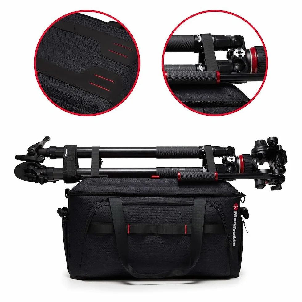 Manfrotto Pro Light Cineloader Large, Torba na Ramię, Torba Kinematograficzna i Kamera, Profesjonalne Funkcje Wideo, Dostęp Górny, Ciemny Szary, Duży Rozmiar