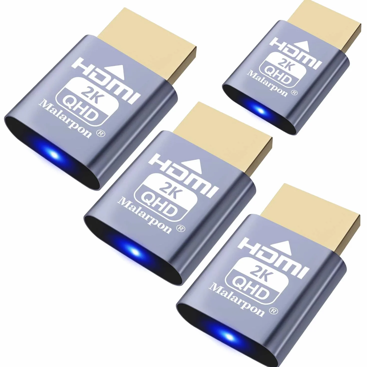HDMI Dummy Plug Fit-Headless Display Emulator DDC EDID Headless Ghos z Windows Mac OSX Linux Świetny do przyspieszenia grafiki 1920 x 1080 przy 60 Hz 6P