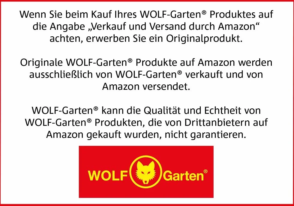 WOLF Garten Multi-star Minis guma do jarzenii z trzonkiem LB-M/ZM 015 szerokość robocza 7 cm czerwona
