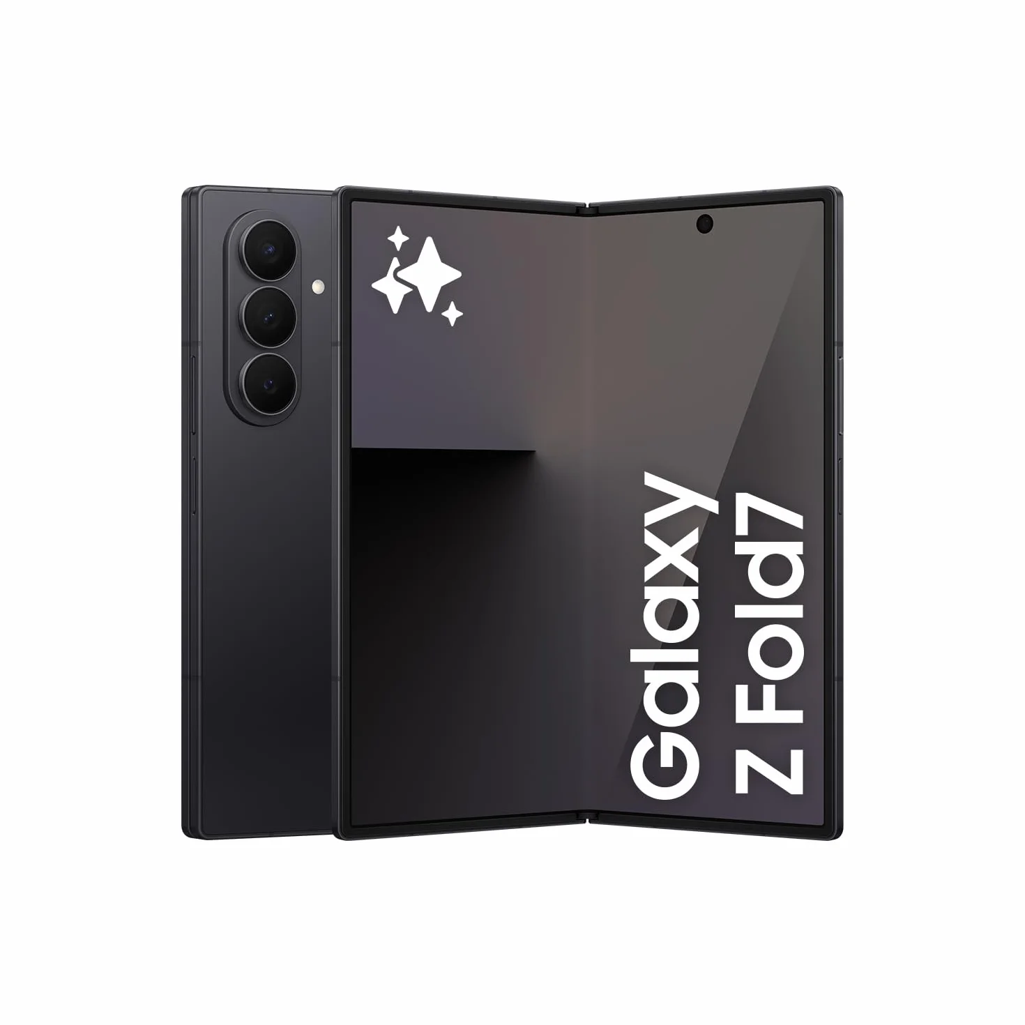Samsung Galaxy Z Fold7, 256GB, czarny (wersja CAD i) - smartfon AI, Snapdragon 8 Elite, 200 MP, składany dynamiczny wyświetlacz AMOLED, wiele zadań z Galaxy AI