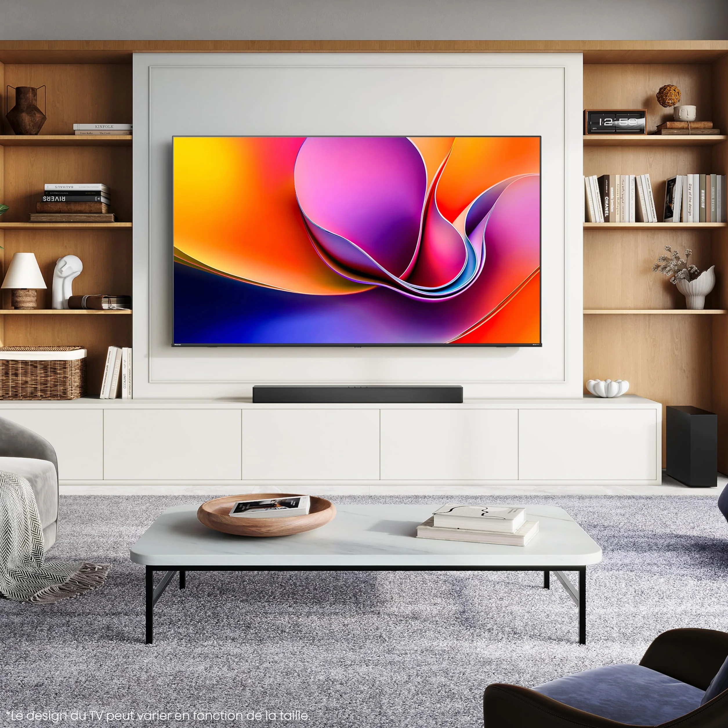 Hisense 43A6S - 43" (108 cm) 4K UHD TV Smart TV, HomeOS U9.5, Dolby Vision, Game Mode Plus, kompaktowy i wydajny, czarny