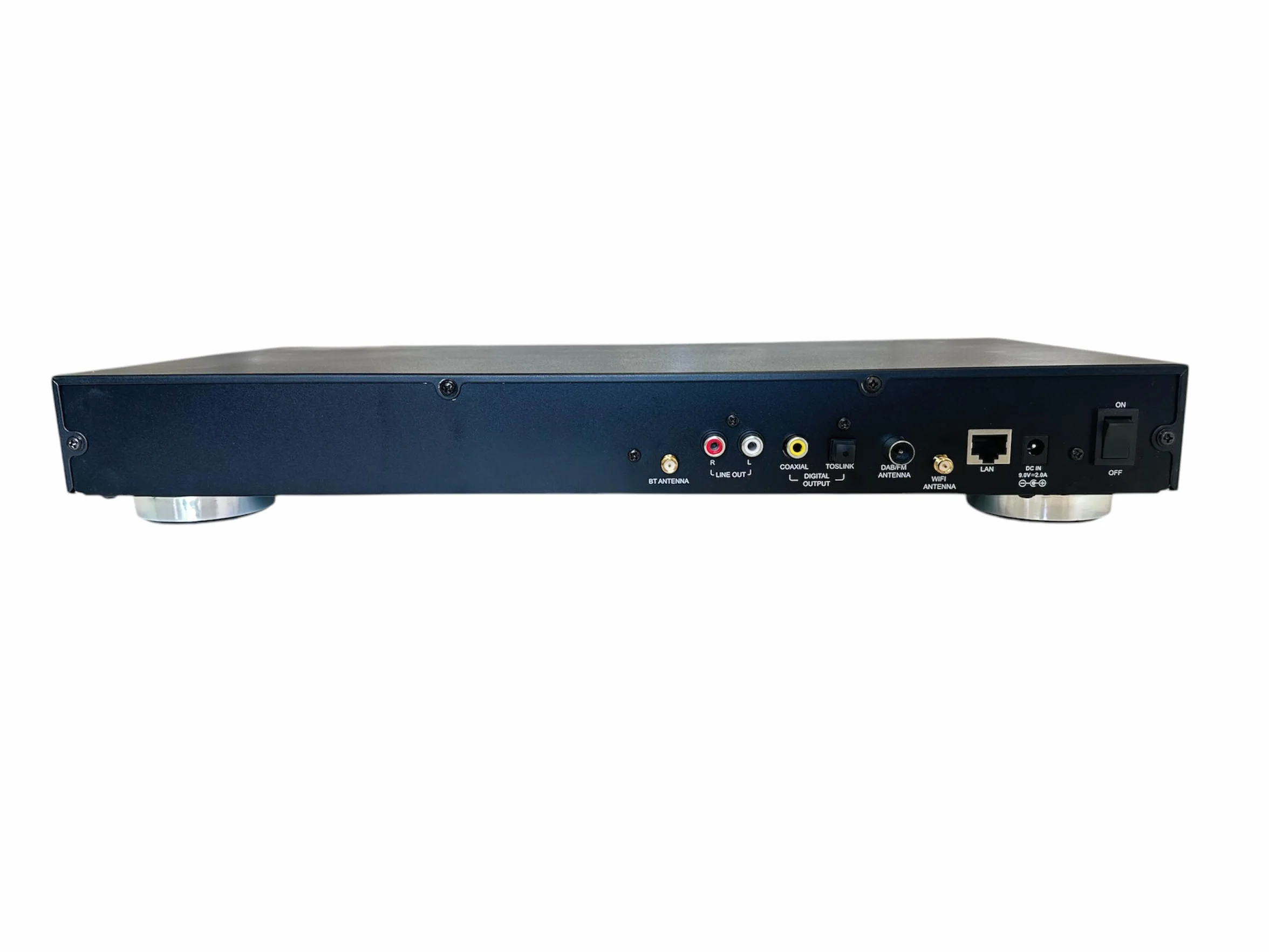 Maxxo TR04CD Tuner Hi-Fi, radio cyfrowe z DAB+, FM, radio internetowe, odtwarzacz CD, Bluetooth, Wi-Fi, Spotify, USB, UPnP, RDS, kolorowy wyświetlacz 2,4", budzik, pilot zdalnego sterowania – czarny