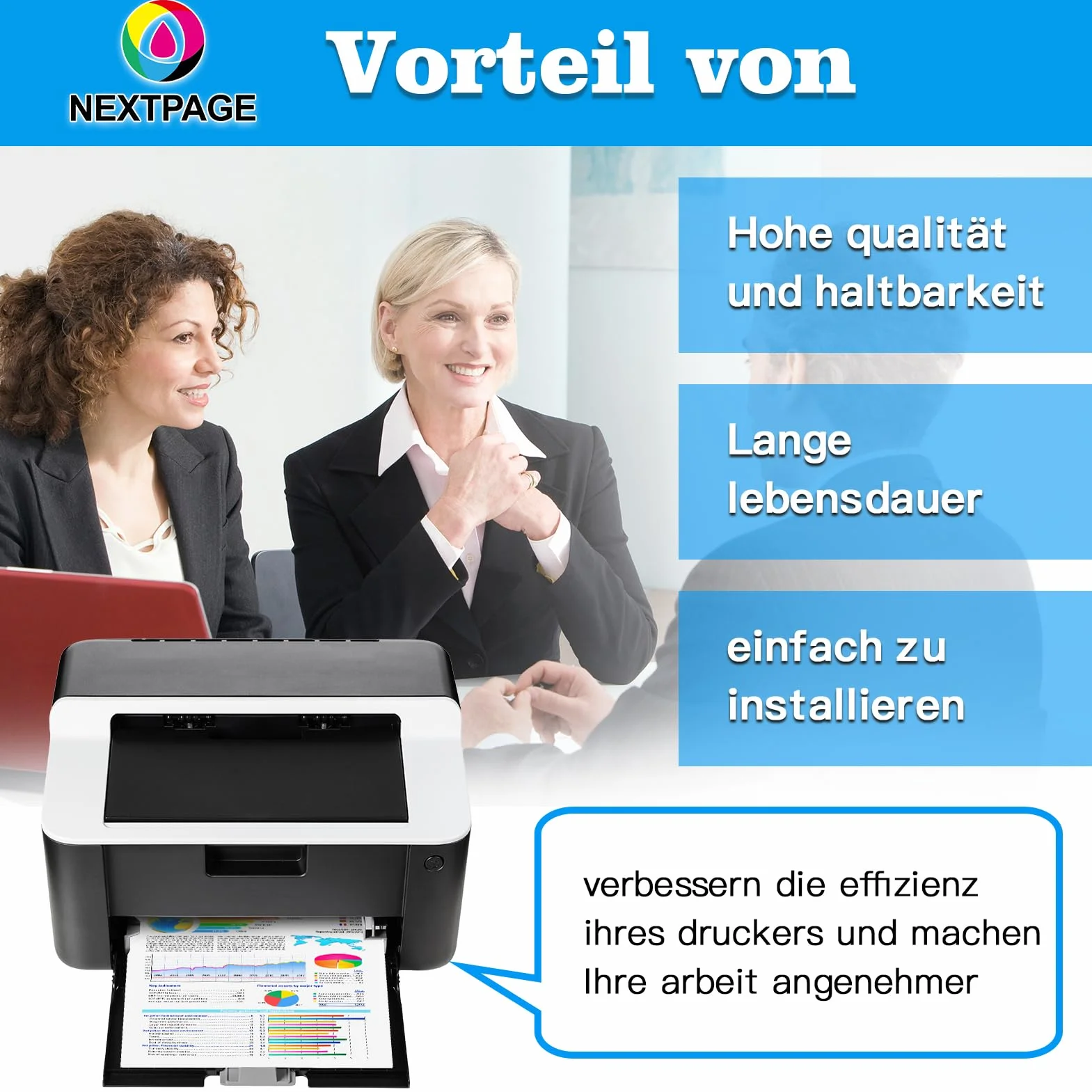 Nextpage C9345 pudełko konserwacyjne C12C934591 kompatybilne z Epson EcoTank Pro ET-5800 ET-5850 ET-5880 ET-16600 ET-16650 ET-16600, Ecotank L15150 L15158 L151600 Workforce Pro WF-7820 etc (C9345