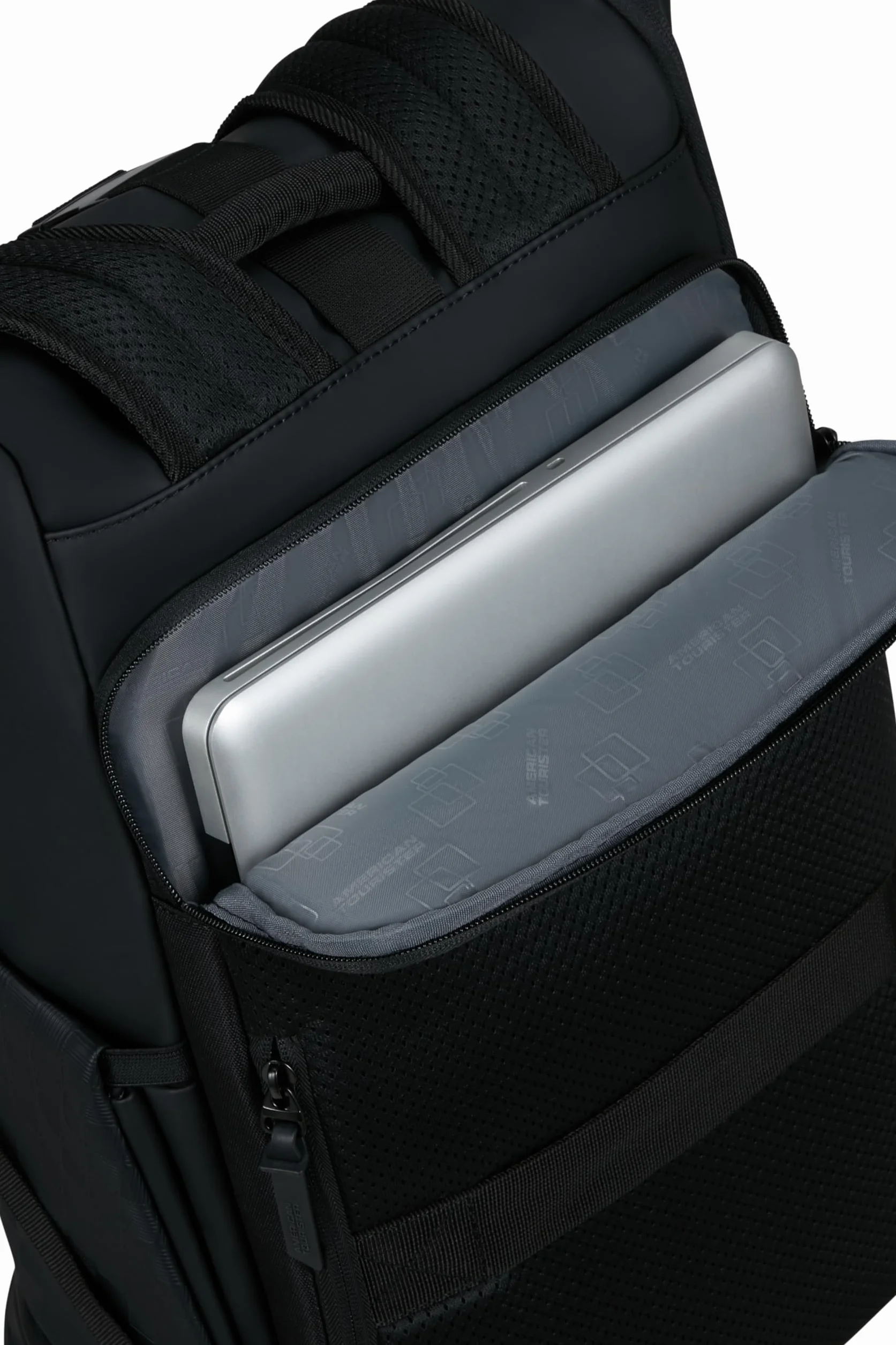 American Tourister Urban Tide - Rolltop Plecak na Laptopa 15.6", wodoodporny, z kieszenia na buty/ubrania, do biura, szkoly & uczelni - Czarny
