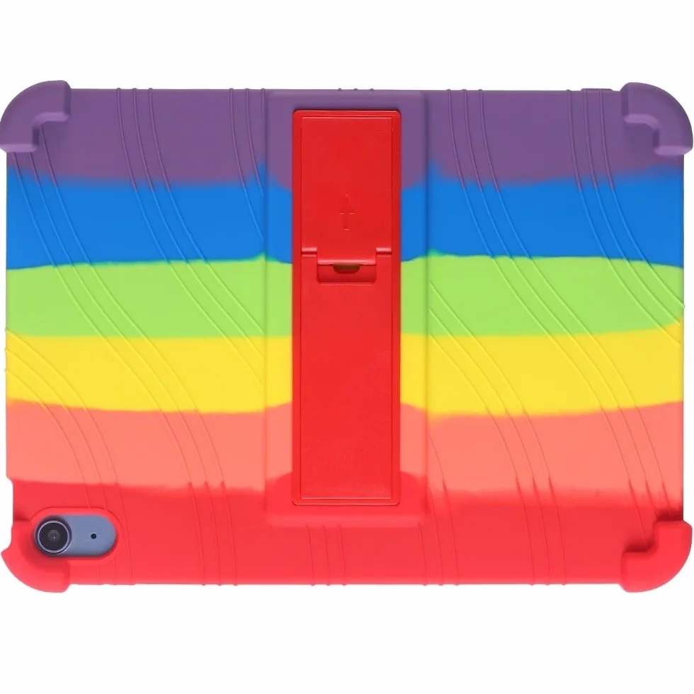 Generic etui kompatybilne z iPadem Pro 27.9 cm (M5) 2025 (kolor: tęczowy) silikonowa twarda obudowa tylna