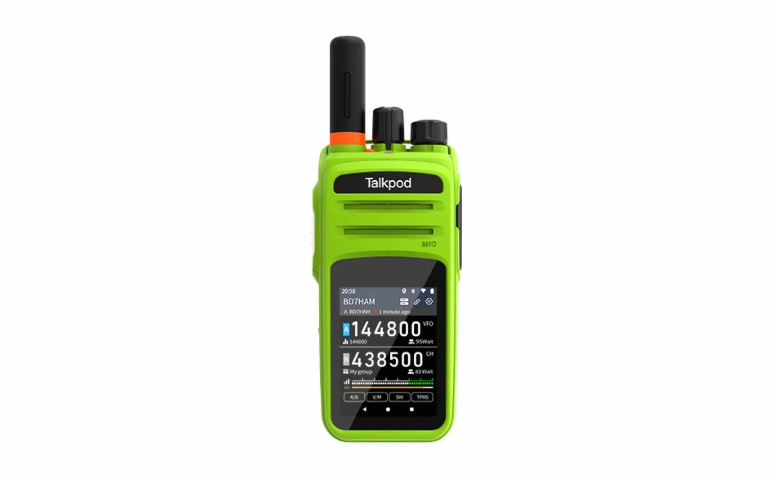 Talkpod N58PLUS wirtualny radiotelefon ręczny Amateur Smart LTE o dużym zasięgu, sieć 4G, Android 9.0 POC, radio z Zello Real PTT, Linkpoon, ekran dotykowy 2,4"