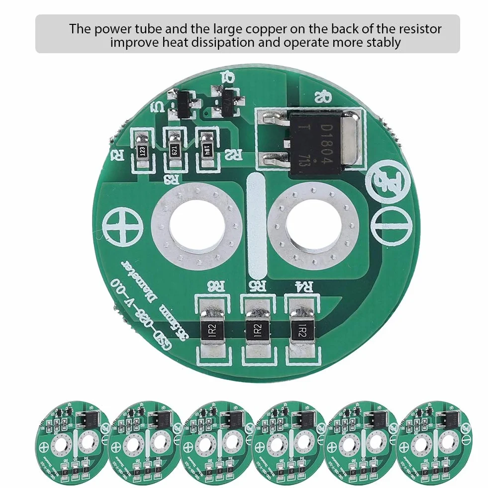 Super kondensator 2,5 V z płytą graniczną modułu ochronnego, zestaw 6 szt.
