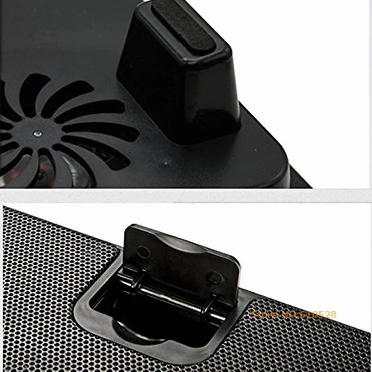 Chłodnica do Laptopa 5 Wentylator 2 USB Chłodziarka Do Laptopa Podstawka Chłodząca Podstawa LED Notebook Cooler Stojak Na Stojak na laptopa,Wentylowany