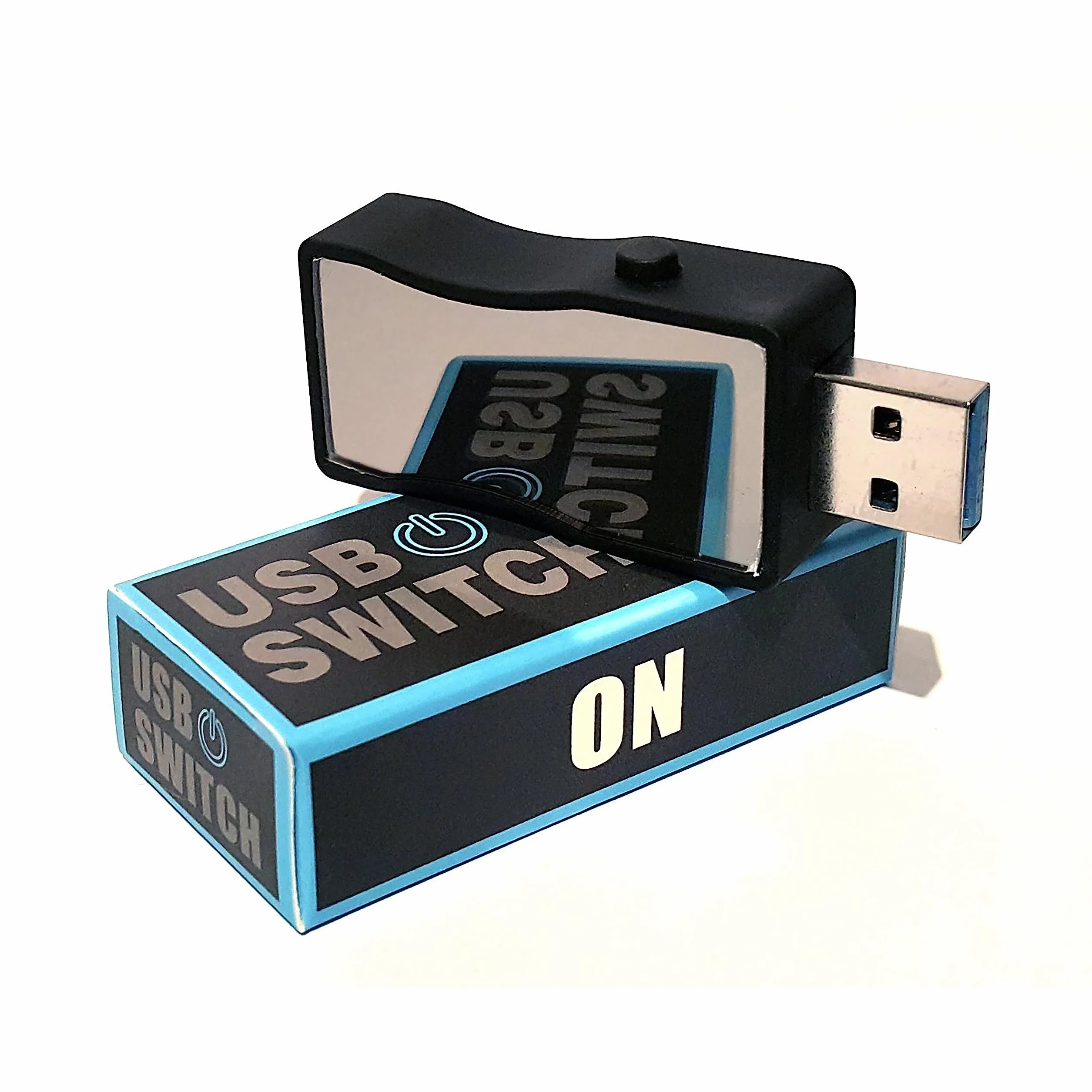 Włącznik/wyłącznik USB do USB 3.0 i 2.0 - do urządzeń pamięci masowej, zewnętrznych dysków twardych, zestawów słuchawkowych, głośników, lamp, wentylatorów i wielu innych akcesoriów // HmbG - 1401