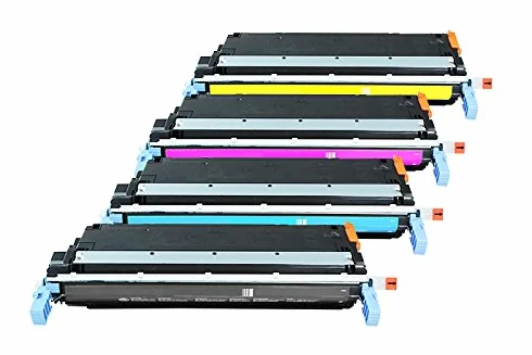 Przebudowany do HP Color LaserJet 5550 DN - C9730A bis C9733A - Zestaw tonerów czarny, cyjan, purpurowy, żółty - Na około 1 x 13.000 i 3 x 12.000 stron (pokrycie 5%)