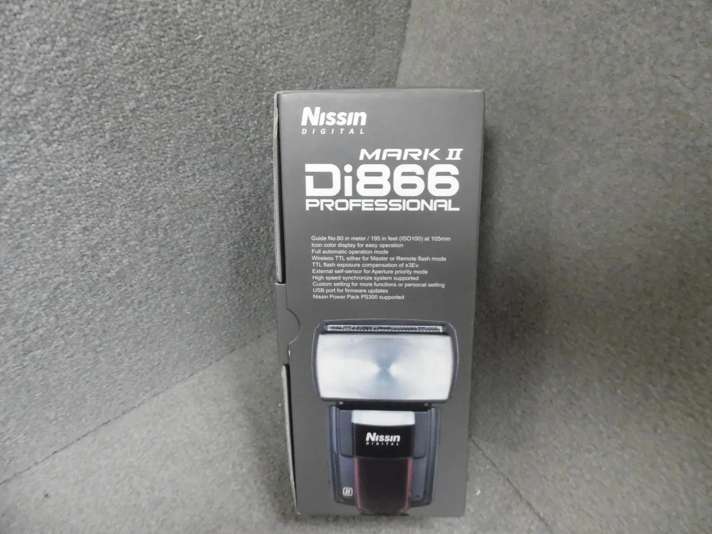 Nissin Di866 Mark II lampa błyskowa do lustrzanek cyfrowych Nikon Black