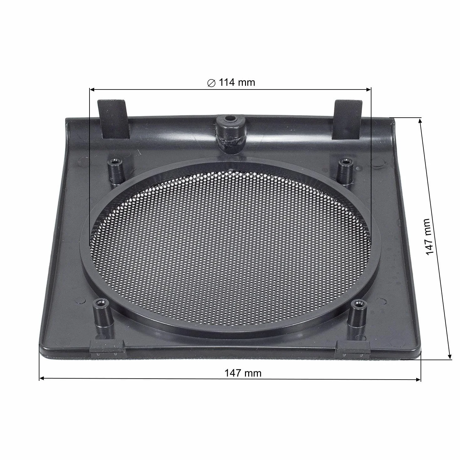 tomzz Audio 2857-015 Kratka głośników do VW Golf 2 II, Jetta 2 II czarna