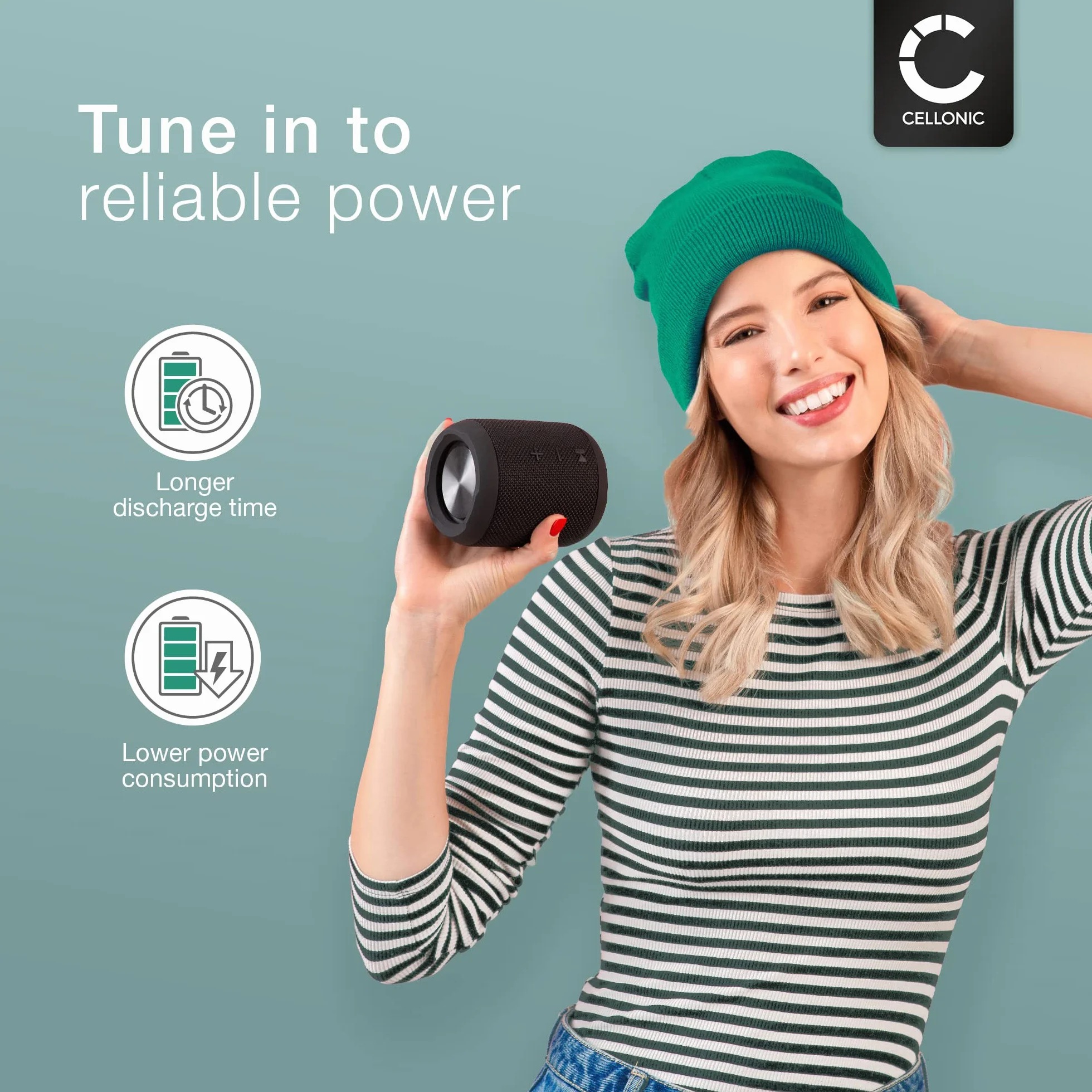 CELLONIC® Wysokiej jakości akumulator kompatybilny z Bose Soundlink 2, Soundlink 3, SoundTouch 20, 330105,330107, 404600, 404900 2200 mAh akumulator zapasowy