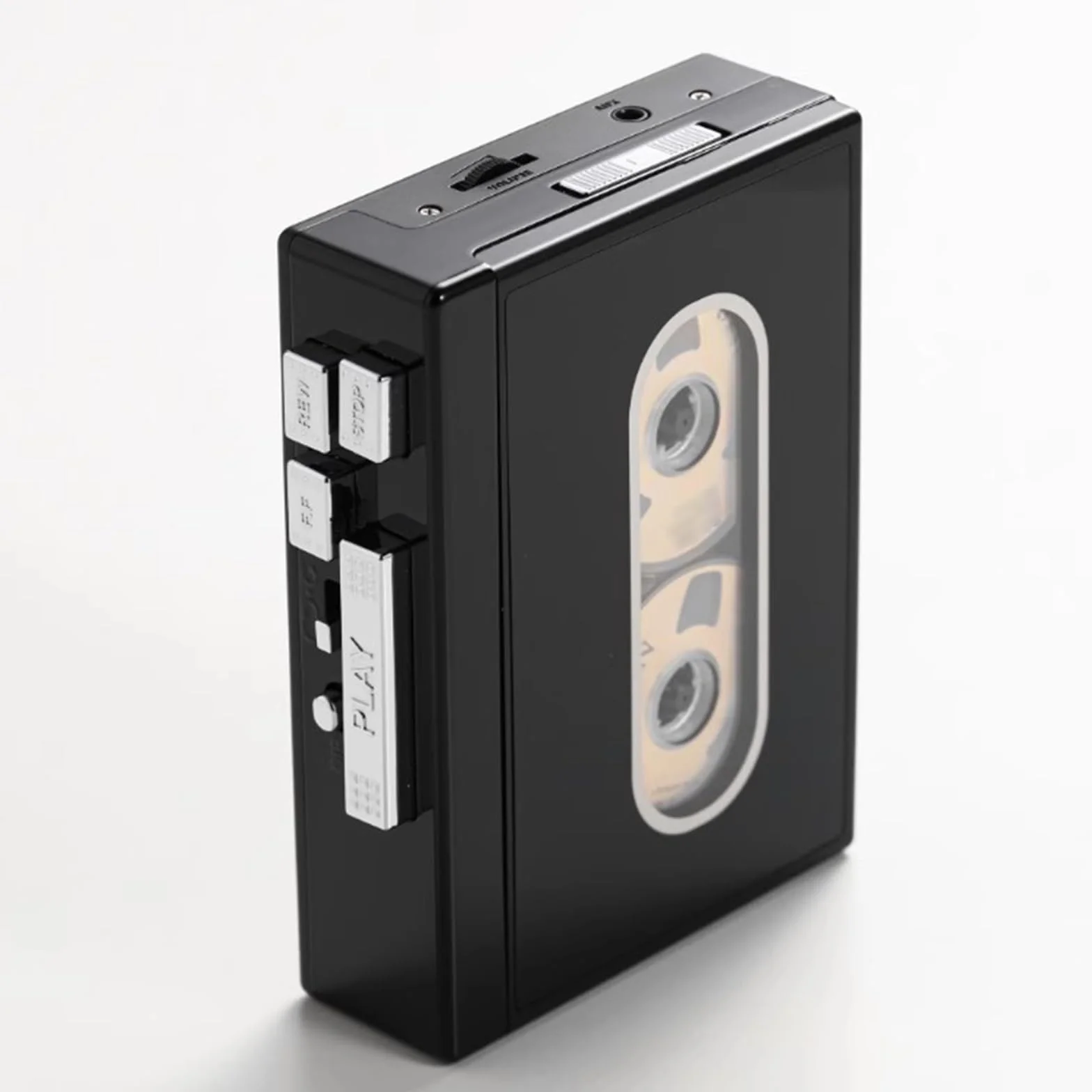 Przenośny odtwarzacz kasetowy, odtwarzacz taśmowy Bluetooth, radio FM, z funkcją automatycznego cofania, kasetowy odtwarzacz Walkman, konwertuj kasety kasetowe na konwerter MP3