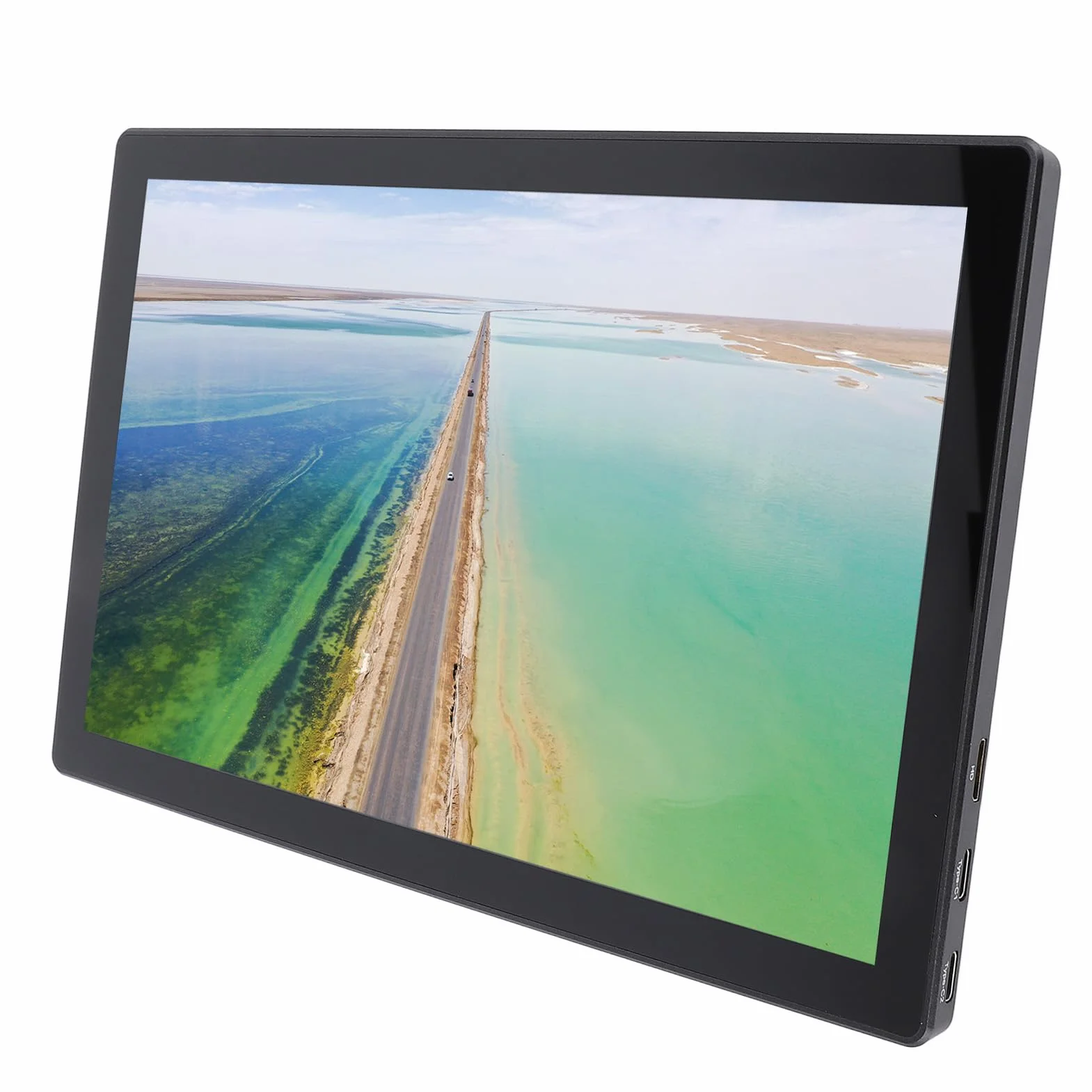 1280x800 typ C Plug and Play 10,1-calowy wyświetlacz ekran 178 stopni widok ekran dotykowy konsola do gier dla RasPi