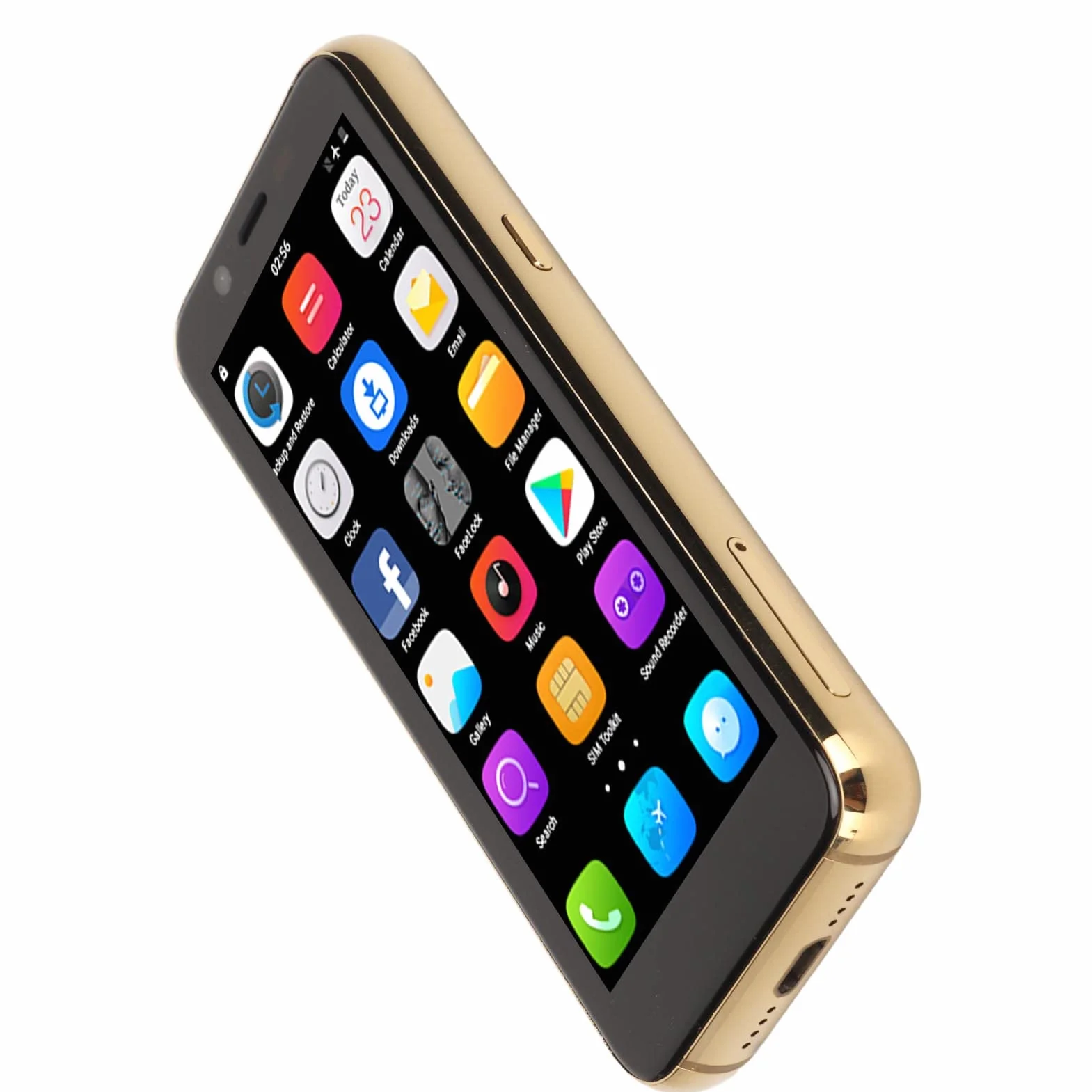 Mini Smartfon dla Dziecka, 3,5-calowy Ekran IPS Odblokowany Telefon Komórkowy, 3 GB + 32 GB, 2023 Nowe Prezenty na Telefony dla Dzieci (Niebieski)