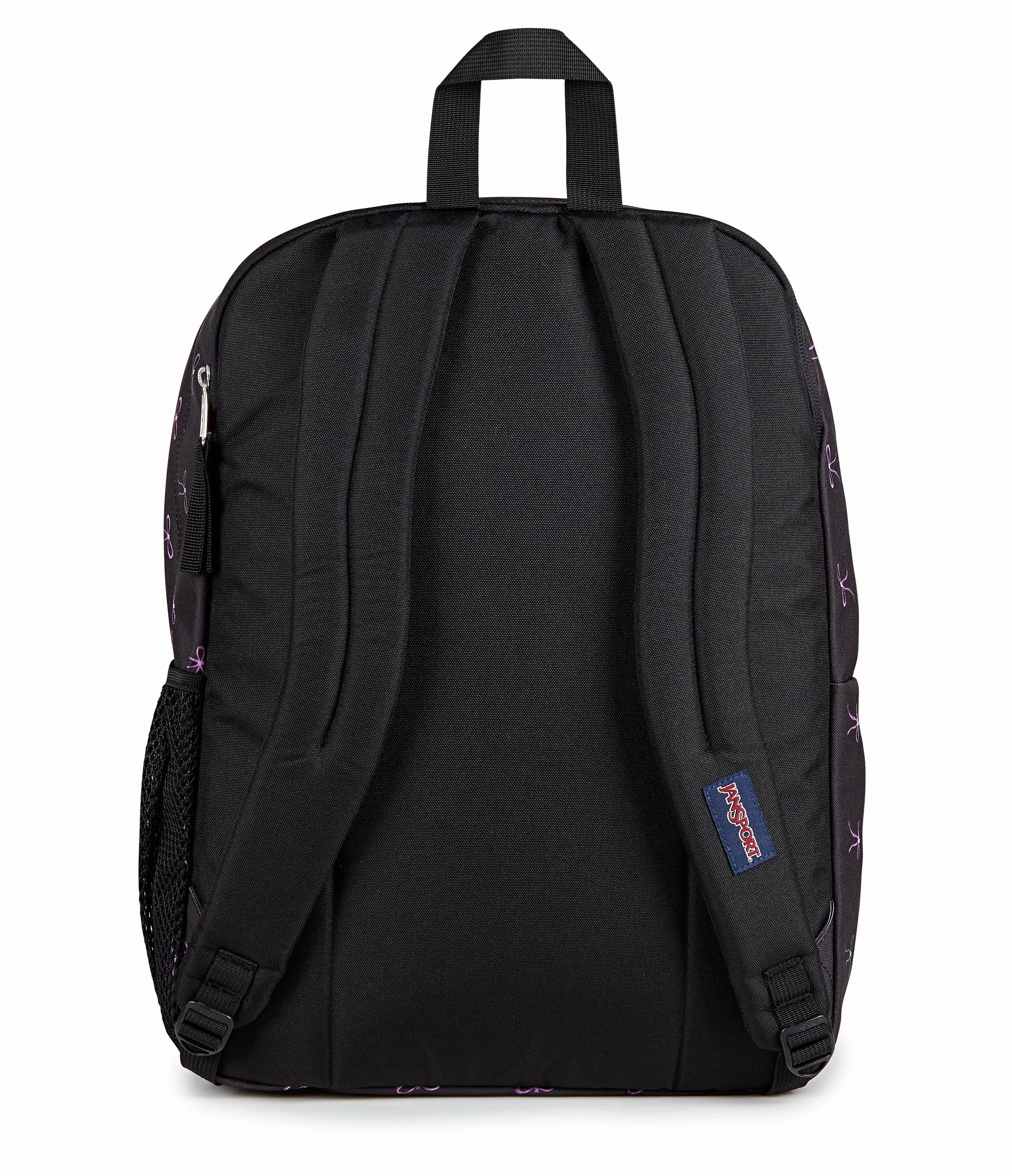 JanSport Plecak na laptopa – torba na komputer z 2 przegródkami, ergonomiczne paski na ramię, pokrowiec na laptopa 38.1 cm, uchwyt holowniczy, złe kokardki