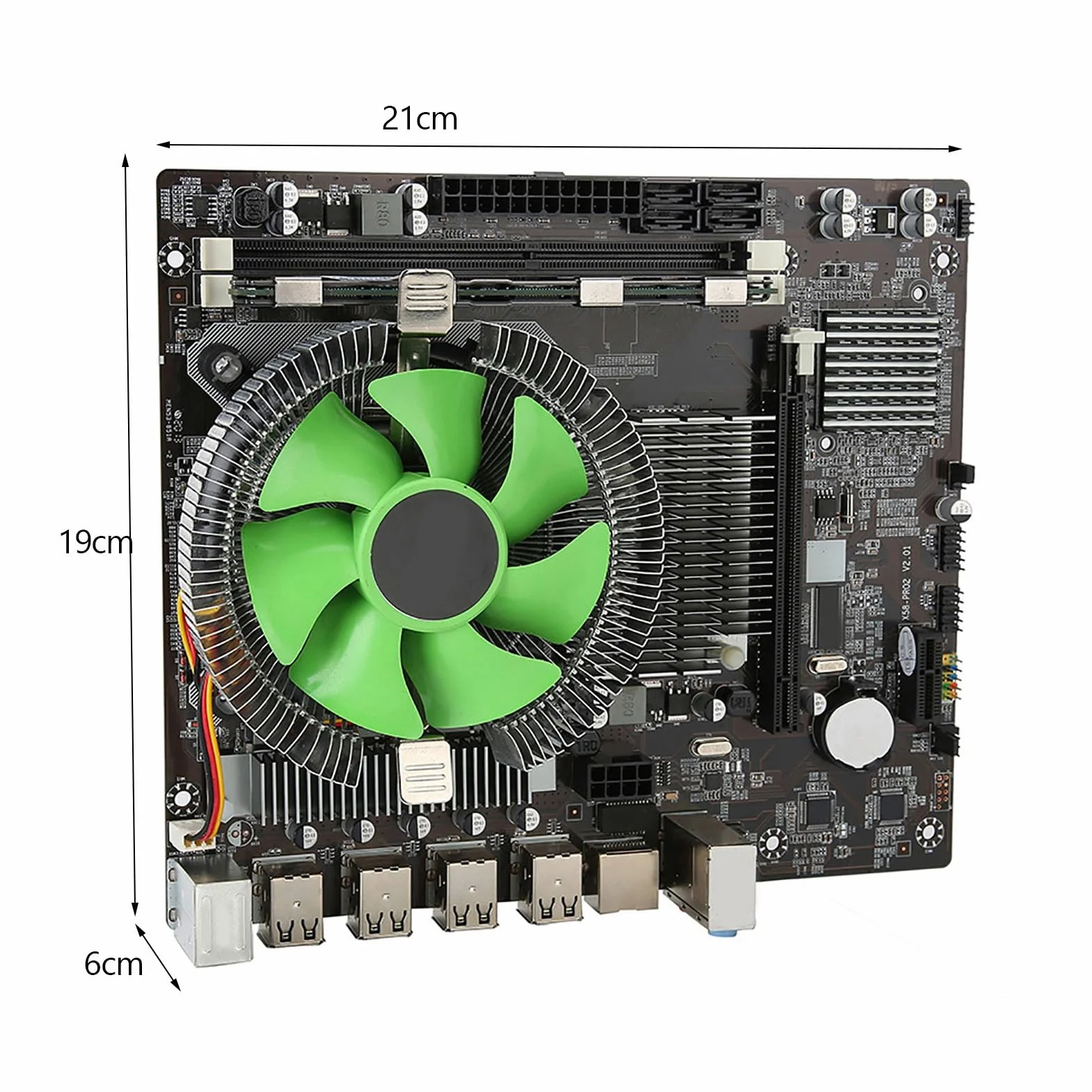 Zestaw Płyt Głównych Do Komputerów Stacjonarnych X58 Z Procesorem X5650 I Pamięcią 8 GB, Zestaw Płyt Głównych LGa 1366 I Zestaw Płyt Głównych Do Komputerów Stacjonarnych, Płyty Główne Do Komputerów St