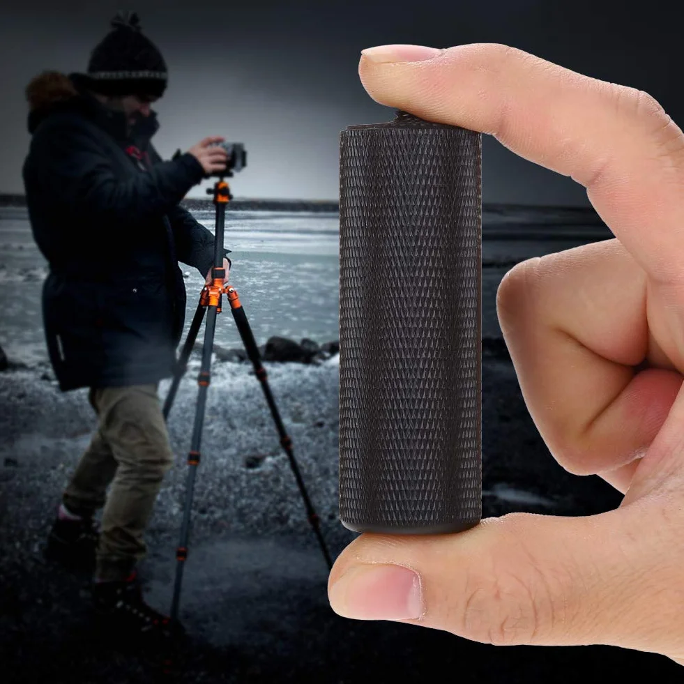 Mugast Przedłużacz statywu, regulowany metalowy drążek monopod ze śrubą 1/10.2 cm do stabilizatora statywów biurkowych, czarny