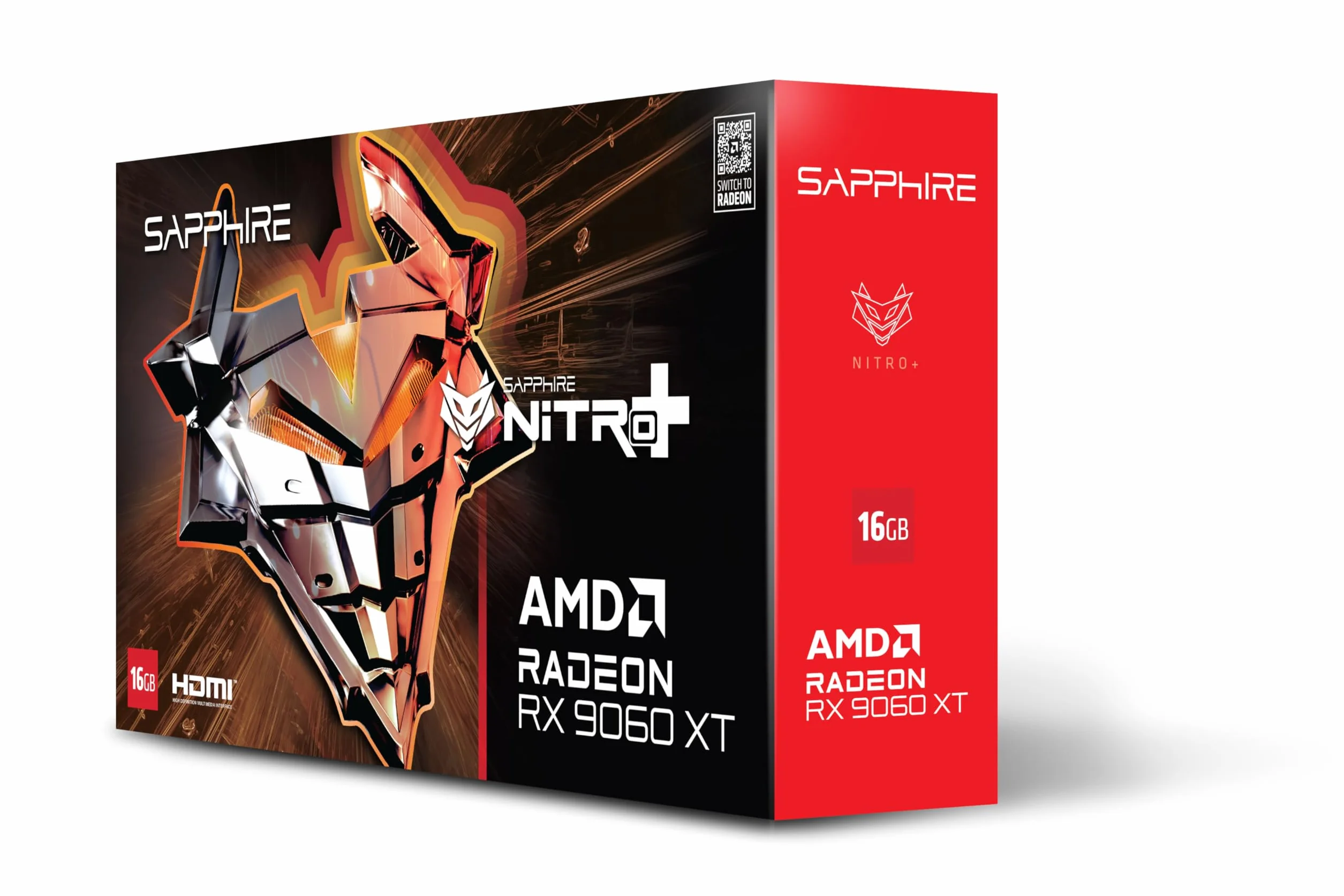 Sapphire NITRO+ Radeon RX 9060 XT karty graficzne