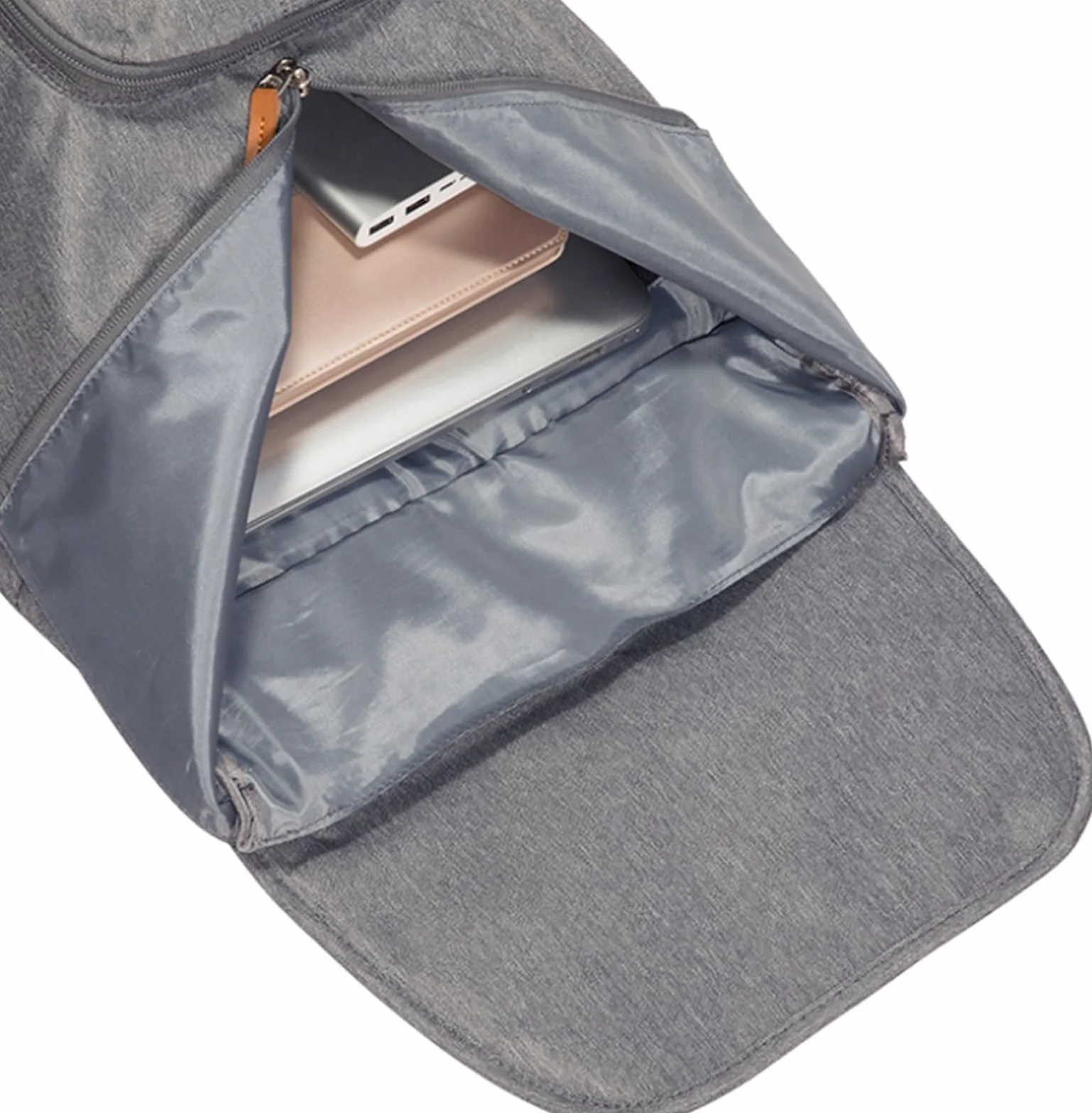 Torba na Komputer Plecak na Laptopa Plecak Męski Na Laptopa 19,6 Cala, Wodoodporny Plecak Do Pracy. Plecak Do Szkoły Średniej Torba Biznesowa Torba na Laptopa(Gray)
