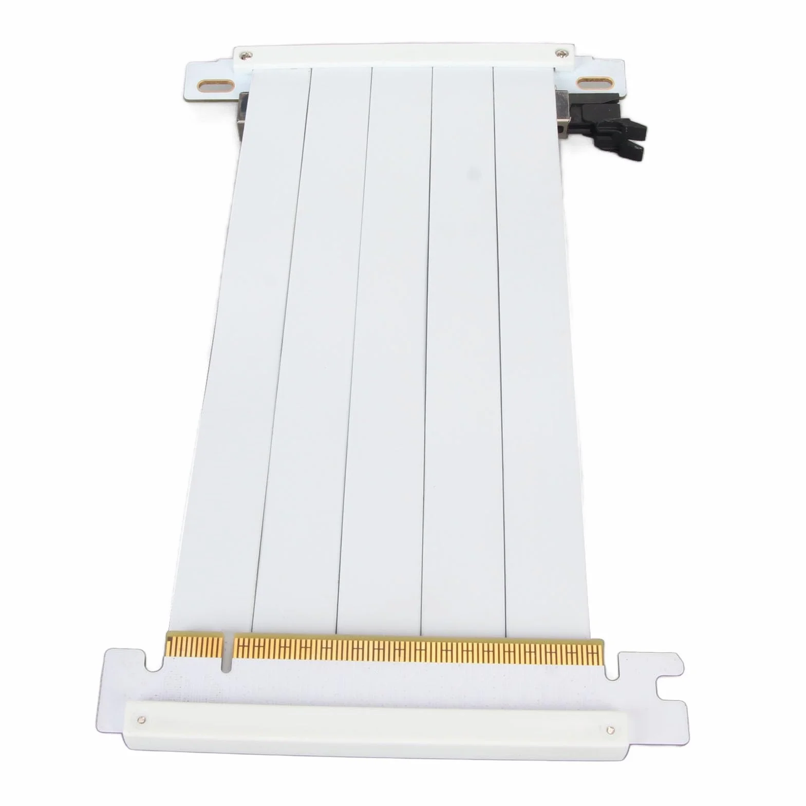 Cocoarm PCIE 4.0 GPU Riser Cable Extender dla 4090 4080 4070 4060 & RX 7000 Series z 180-stopniowym Ekranowaniem EMI, Elastycznym Składanym Designem, Wstecznie Kompatybilny z PCIE 3.0 (30cm)