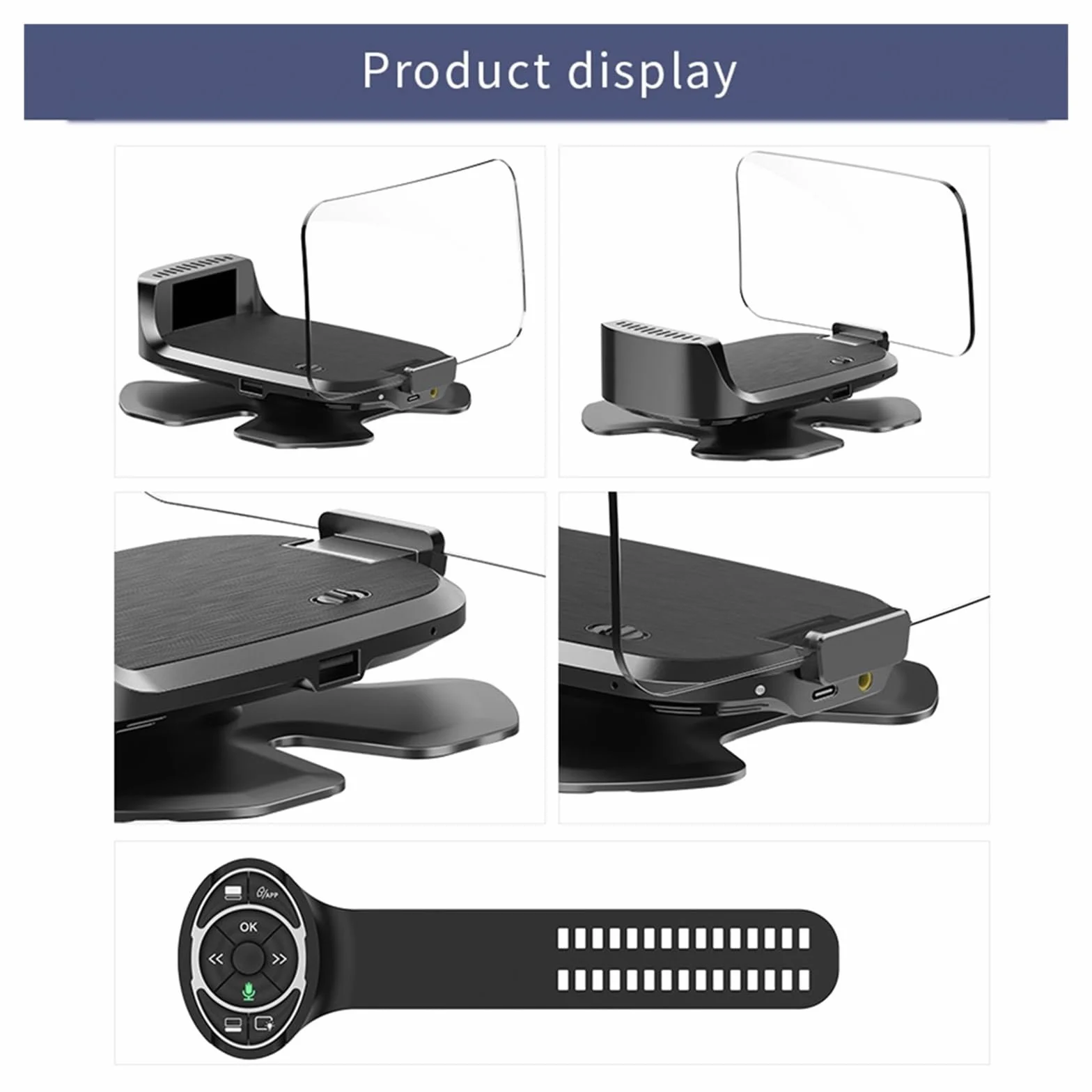 Bezprzewodowy Samochodowy Wyświetlacz Bluetooth Head Up Mapa Nawigacyjna Bezpłatny Projektor Okienny Bezpieczeństwo Jazdy