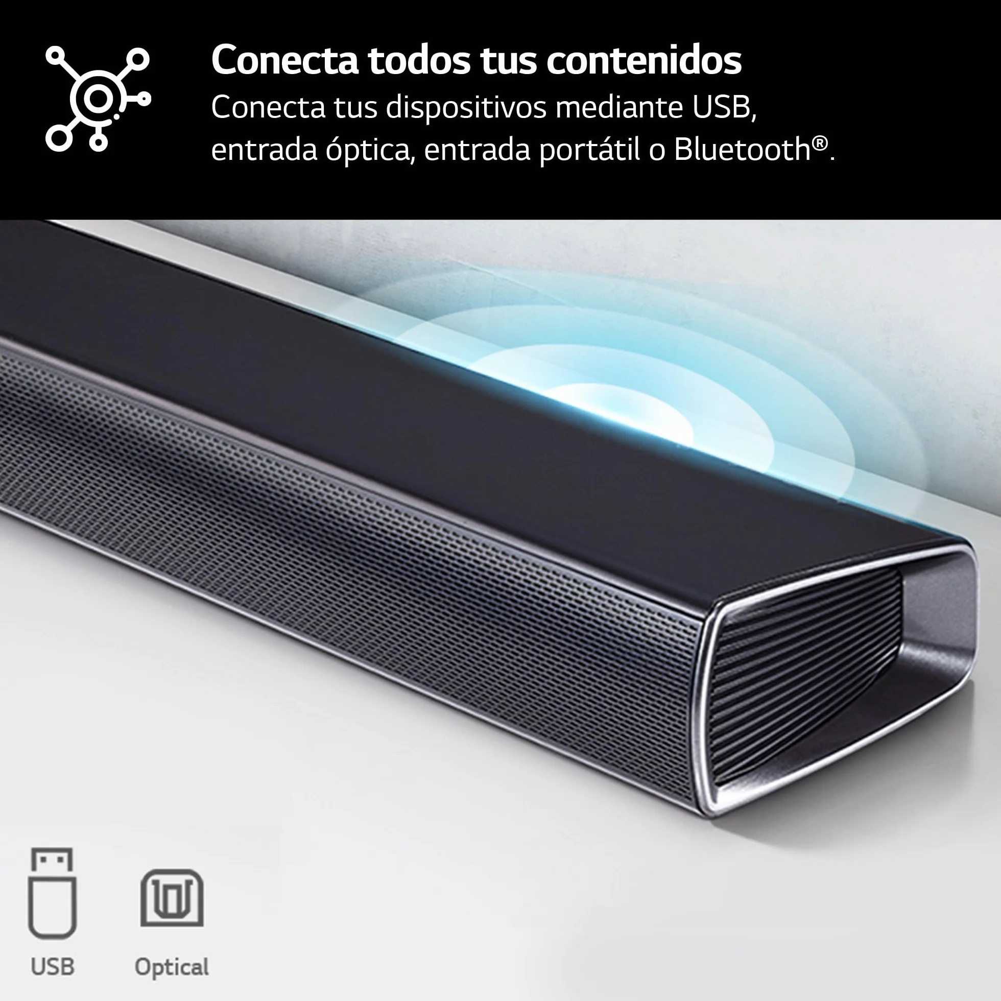 Lg Sqc4R.Deusllk SQC4R Soundbar, Czarny, 220 W