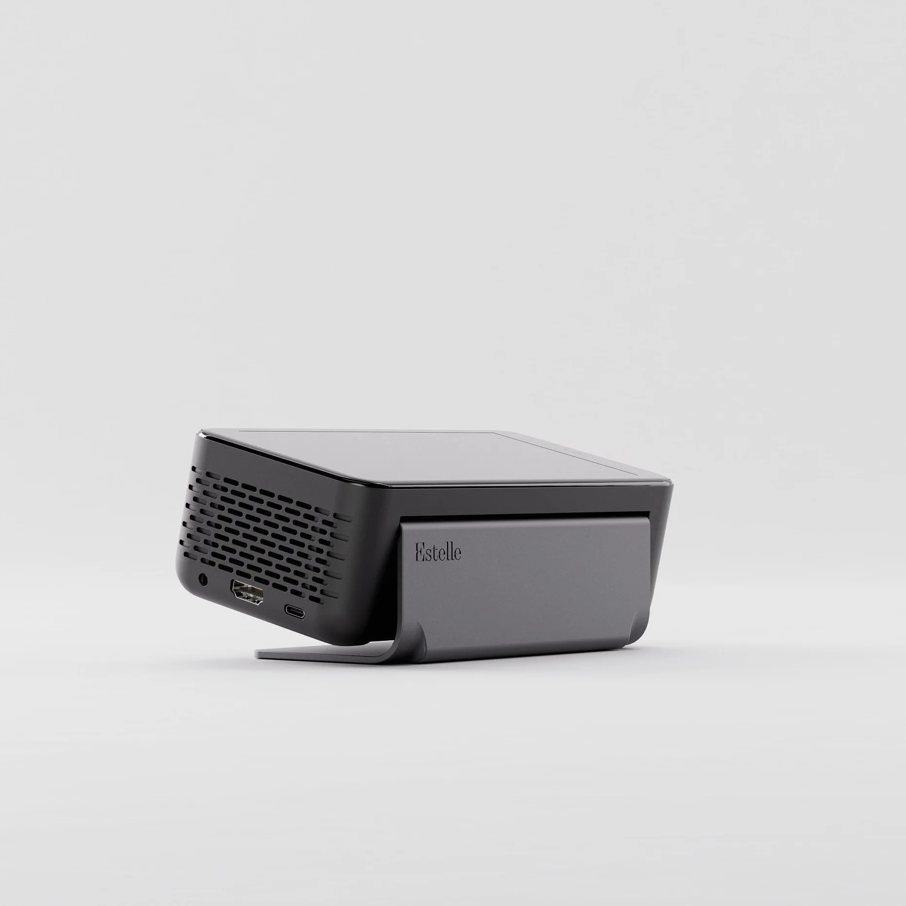 Smart Beamer 4K z pamięcią 64 GB, wbudowany akumulator, ekran dotykowy z systemem Android 12, 5,99", przenośny mini projektor outdoorowy z Netflix, autofokusem i korekcją trapezu, pobieranie aplikacji