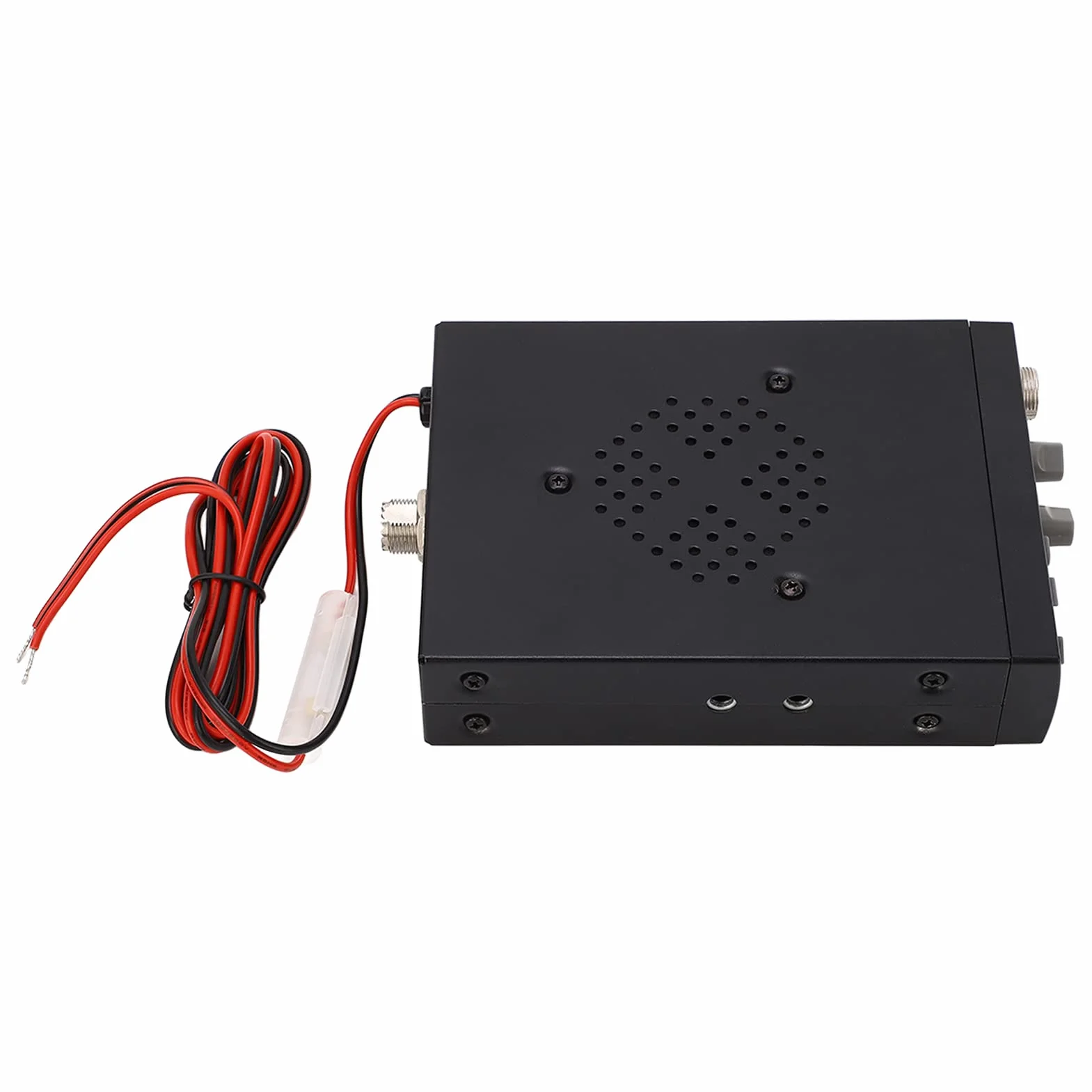 Ausla Transceiver CB, Metalowy 27 MHz Transceiver CB Radio, 40 KanałóW AM 12 Do 16 V DC, Moc Wyjściowa 1 W Lekki, Przenośny dla Kierowców łodzi Do Użytku Morskiego