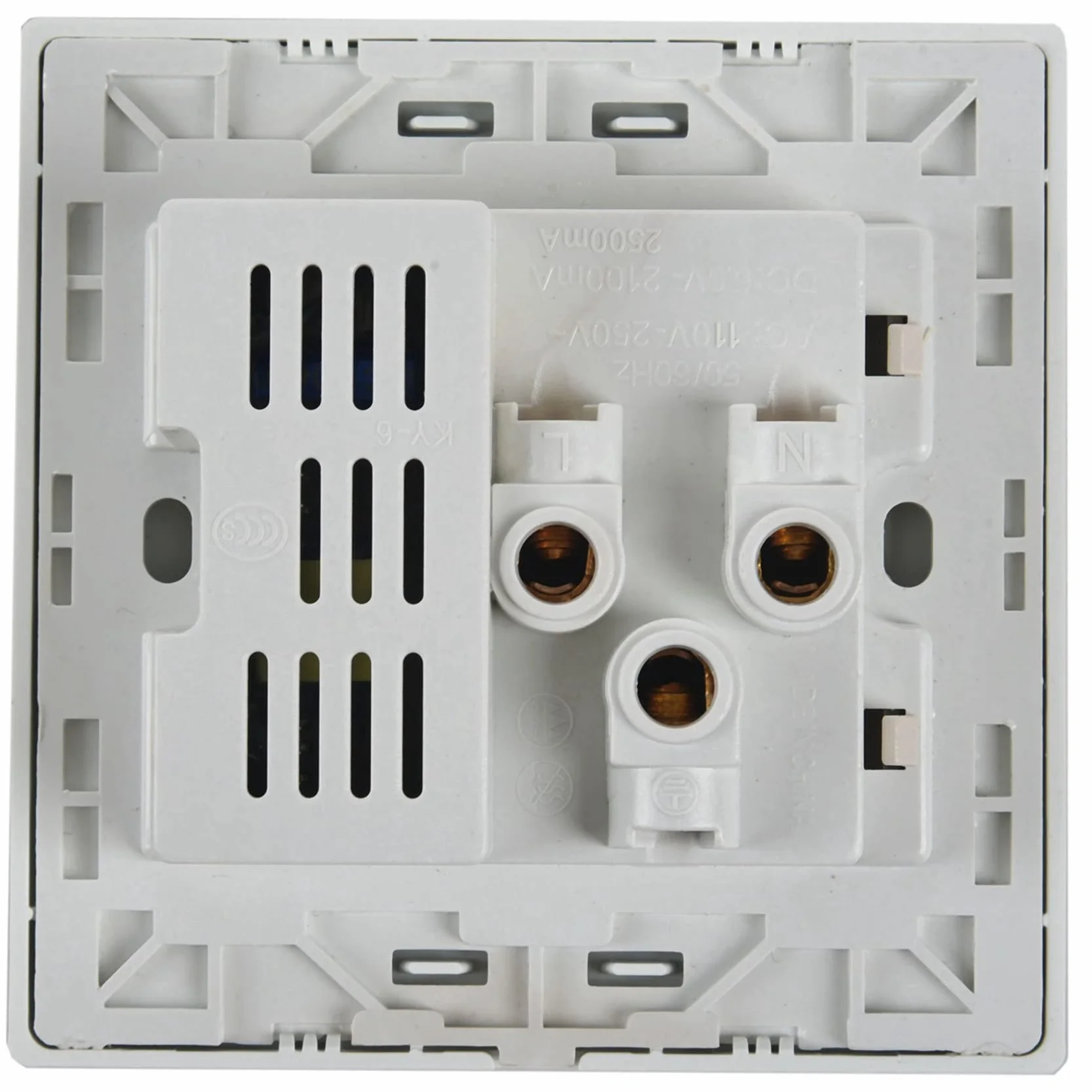 20X 2.1A PodwóJna łAdowarka śCienna Usb Adapter Gniazda Uniwersalny Panel Gniazdka z PrzełąCznikiem