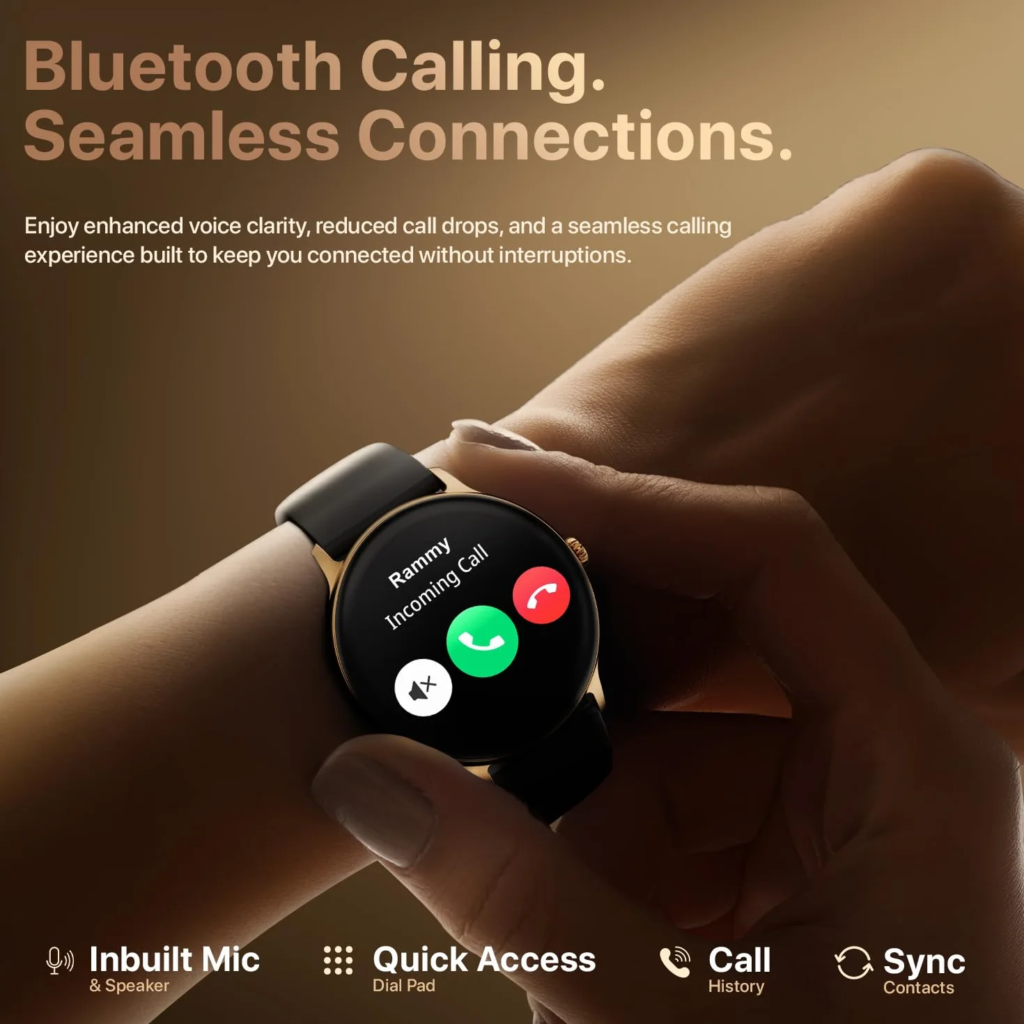 Fire-Boltt Phoenix Pro Smart Watch 3.5 cm wyświetlacz HD, połączenia Bluetooth, asystent głosowy AI, 120 trybów sportowych, wodoodporność IP67, monitor SpO2, inteligentny zegarek dla mężczyzn i kobiet