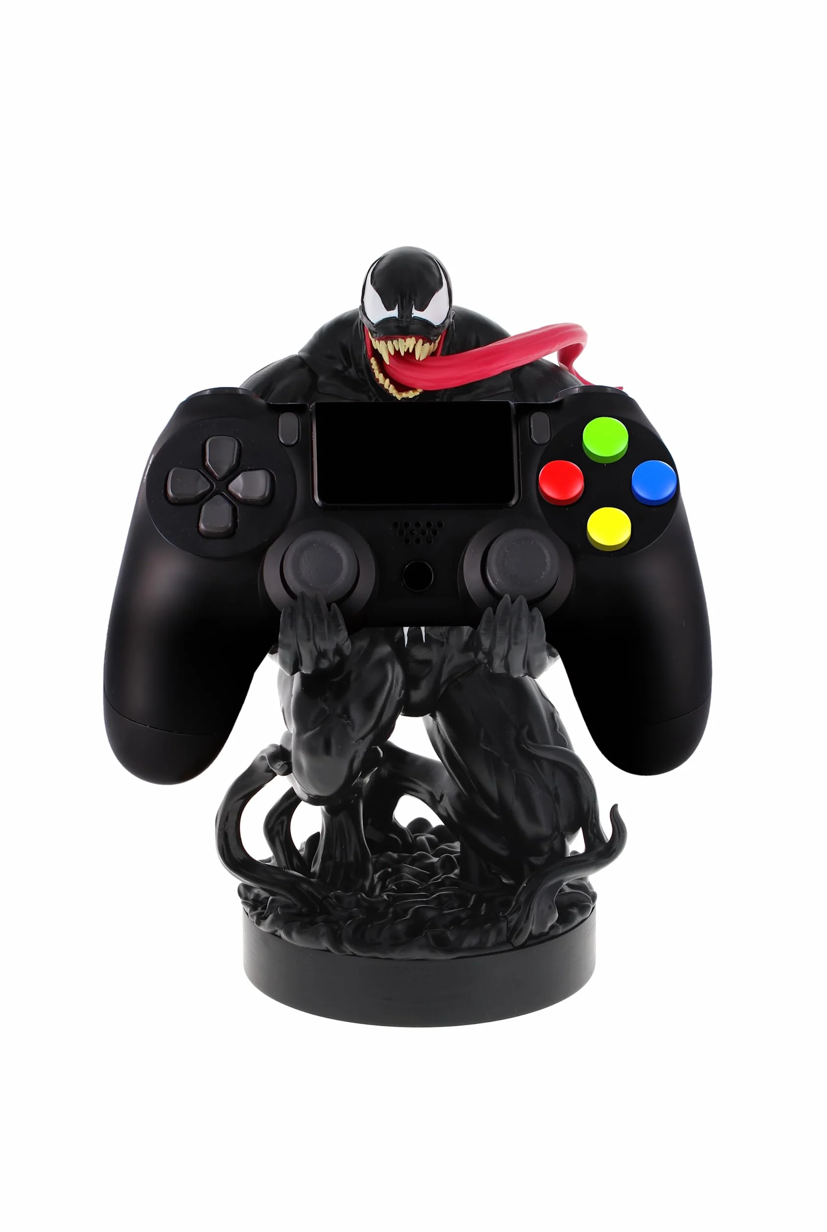 Cable Guys - Marvel Comics Venom Gaming Accessories Holder & Phone Holder for Most Controller (Xbox, Play Station, Nintendo Switch) & Phone