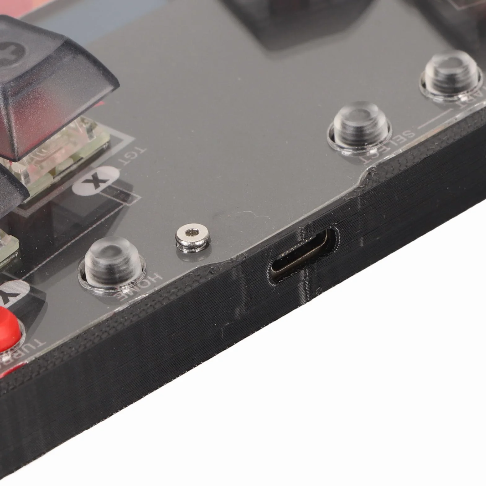 Generic Klawiatura Fighting Box Bardzo Niskie Opóźnienia dla Kontrolera SOCD Fighting Stick na PC Mechaniczny Kluczykowy 7,5x3,0x0,4 Cala