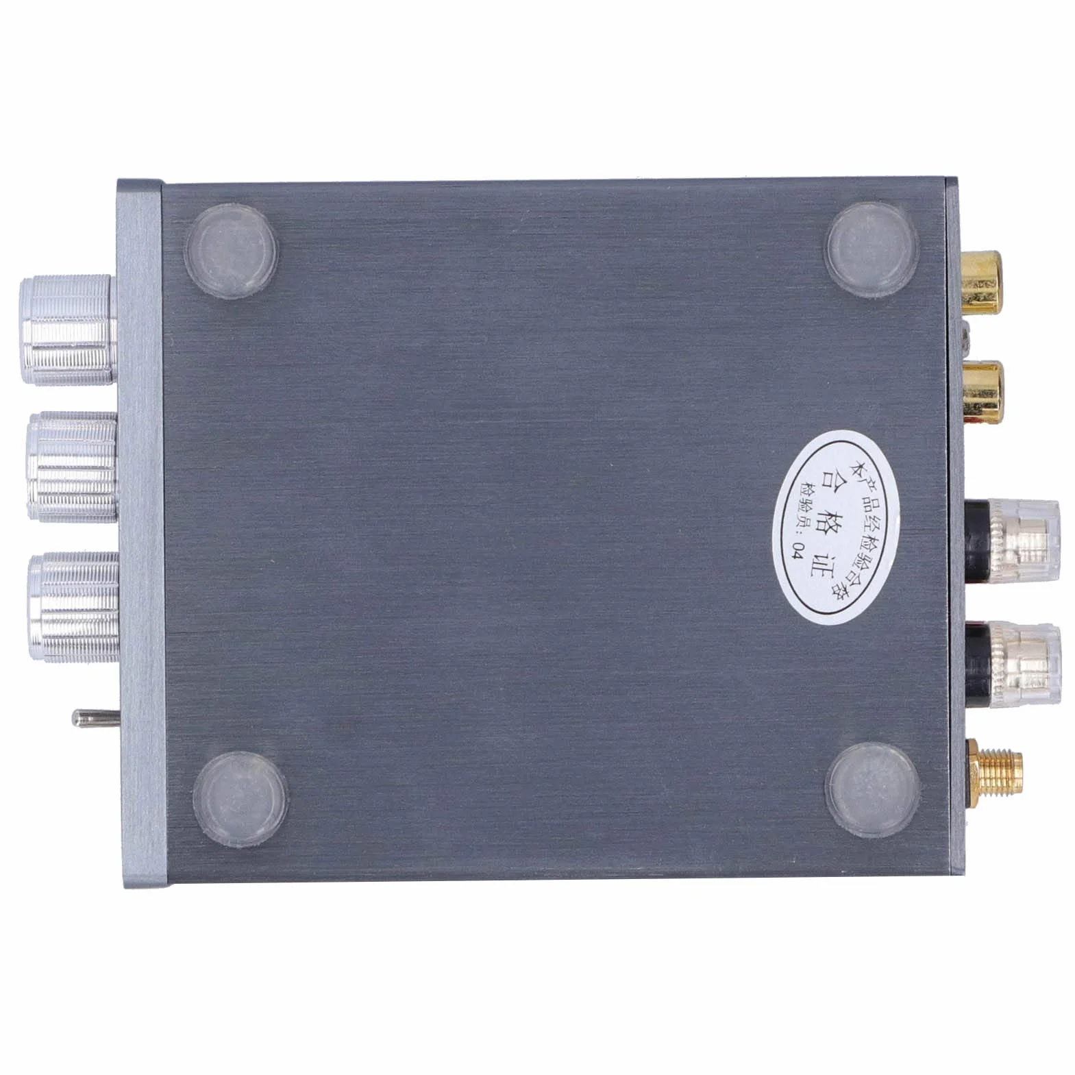 Wzmacniacz Home Audio, Wzmacniacz stereo Stop aluminium do studia do domu dla entuzjastów majsterkowania